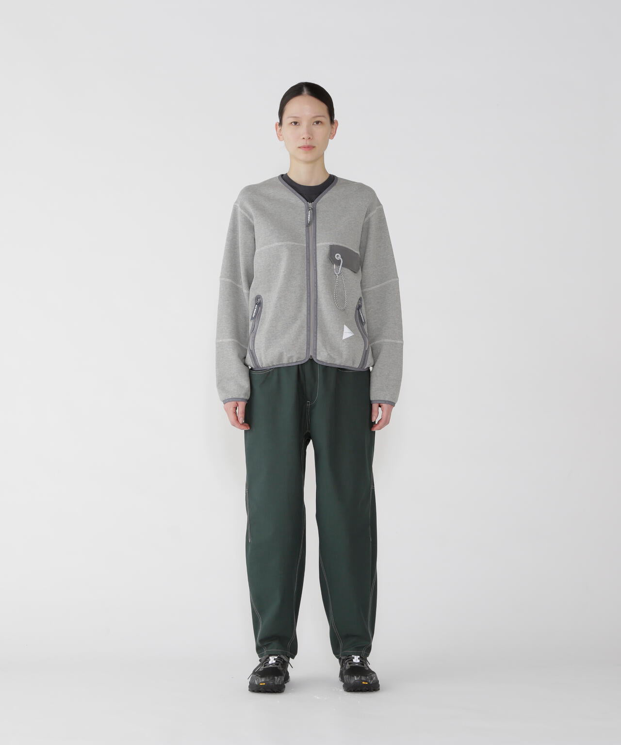 high count cloth wide pants