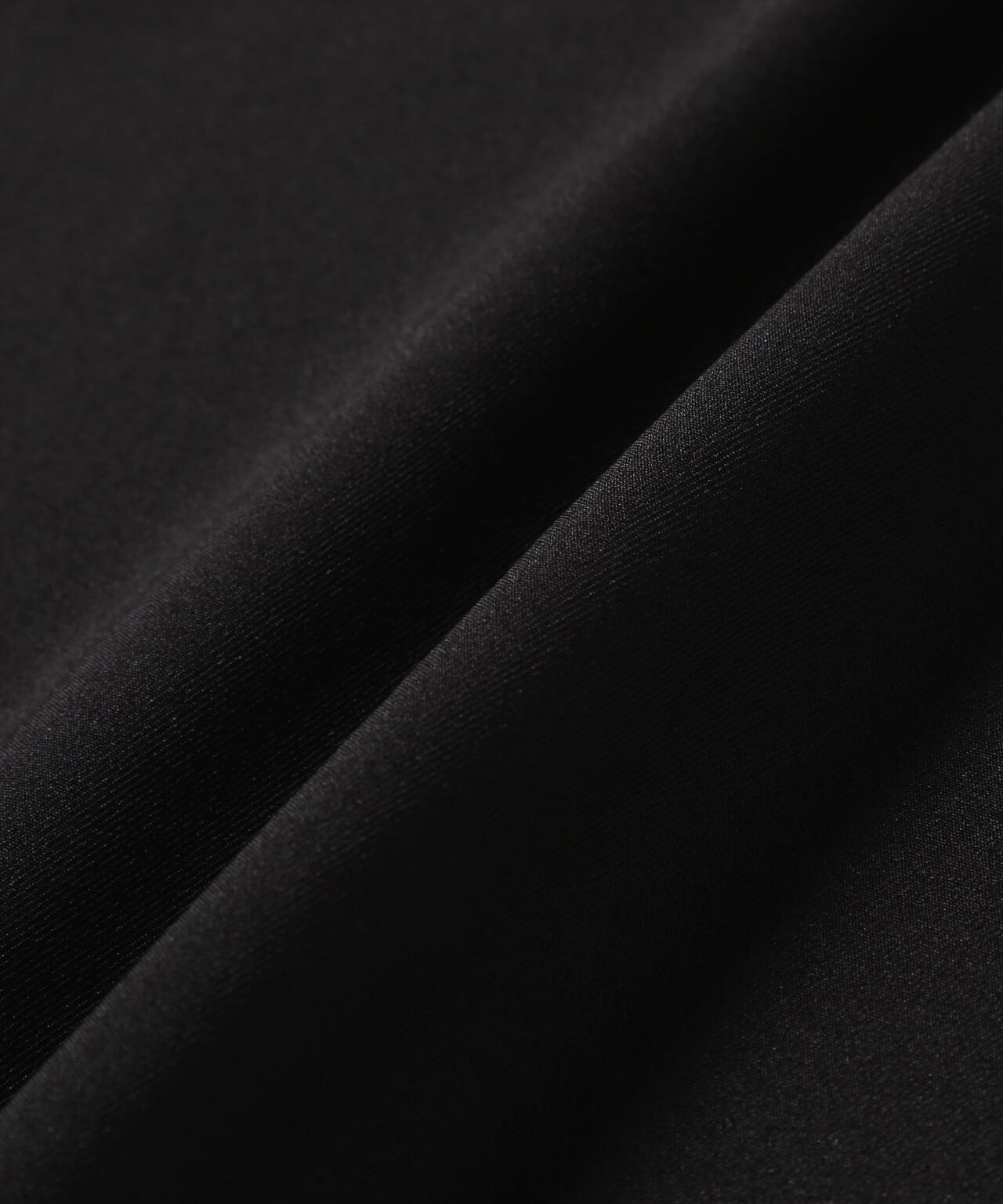 PE melange twill wide pants