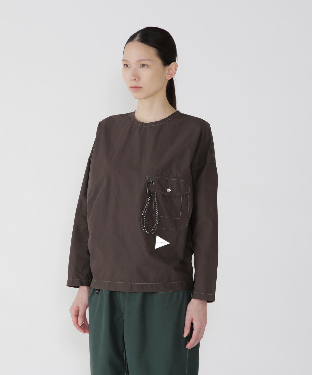 CORDURA typewriter LS pullover (W)