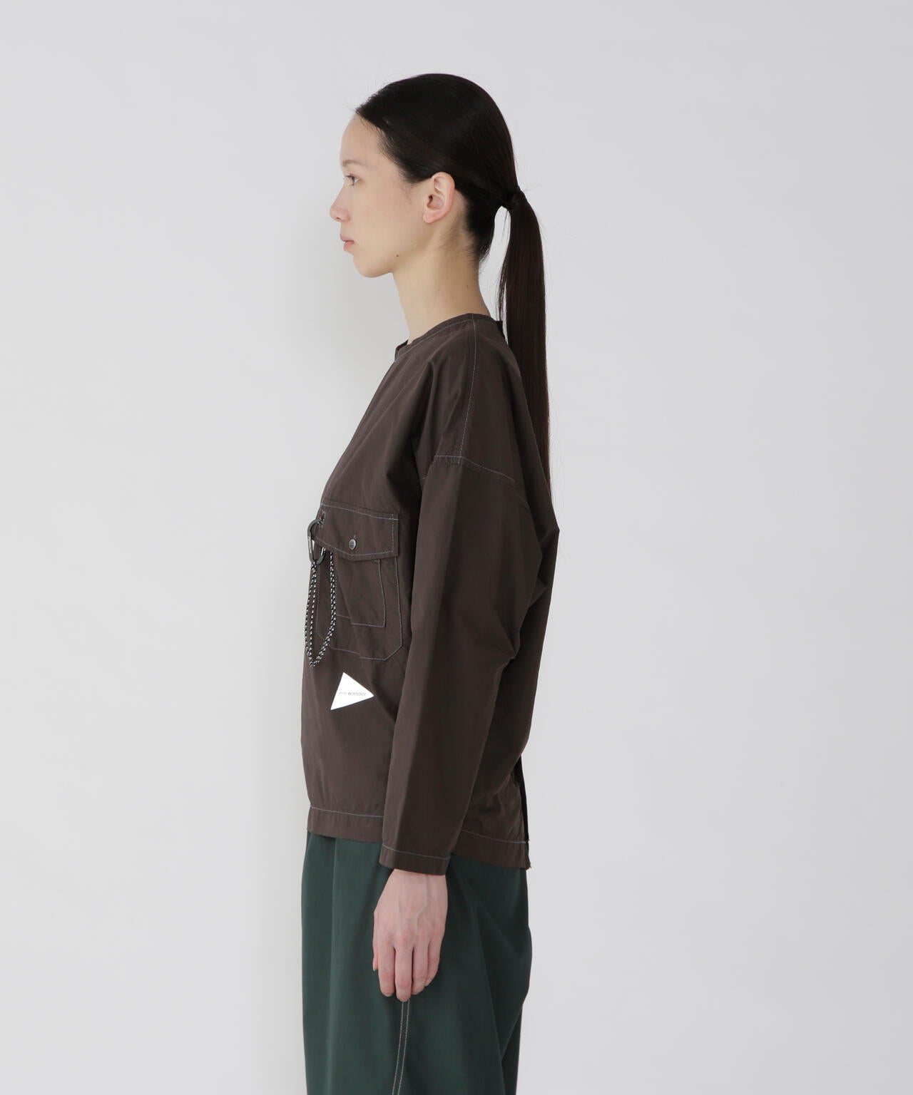 CORDURA typewriter LS pullover (W)