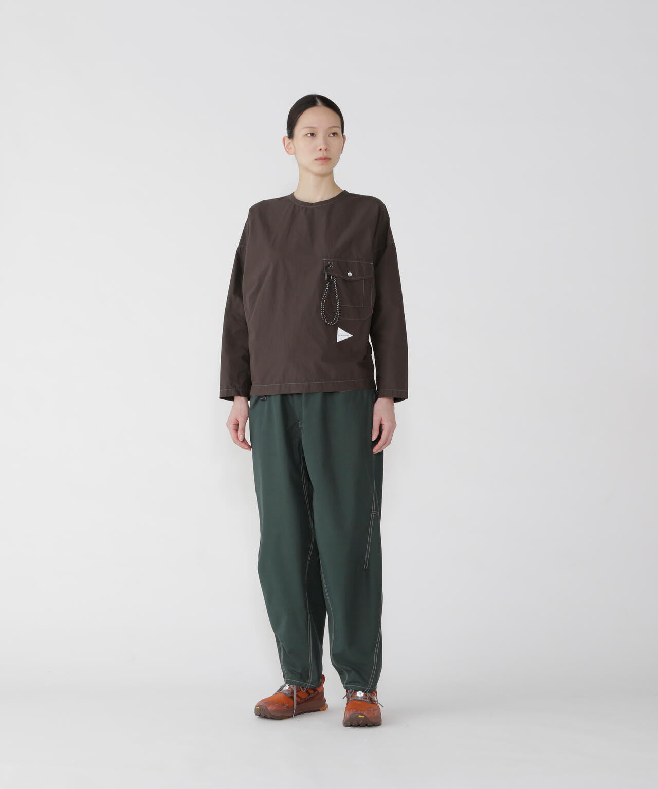 CORDURA typewriter LS pullover (W)
