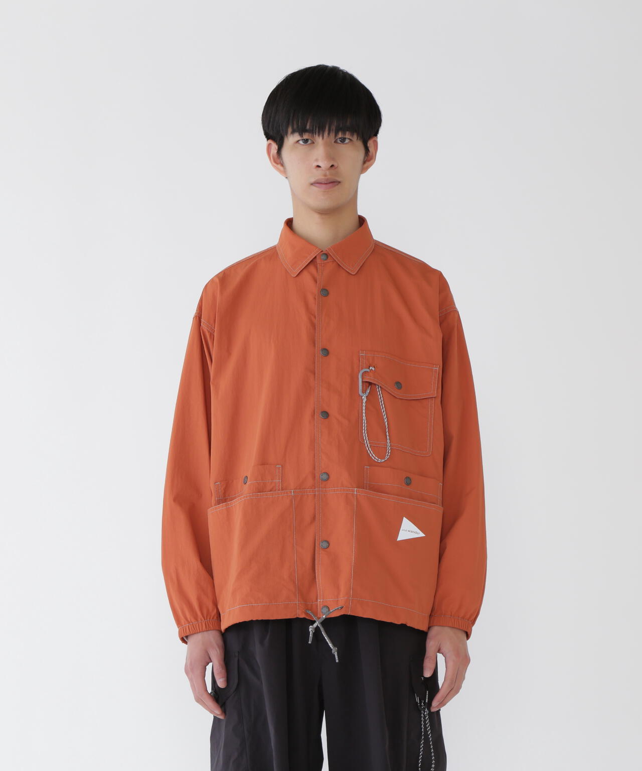 crinkled nylon shirts jacket