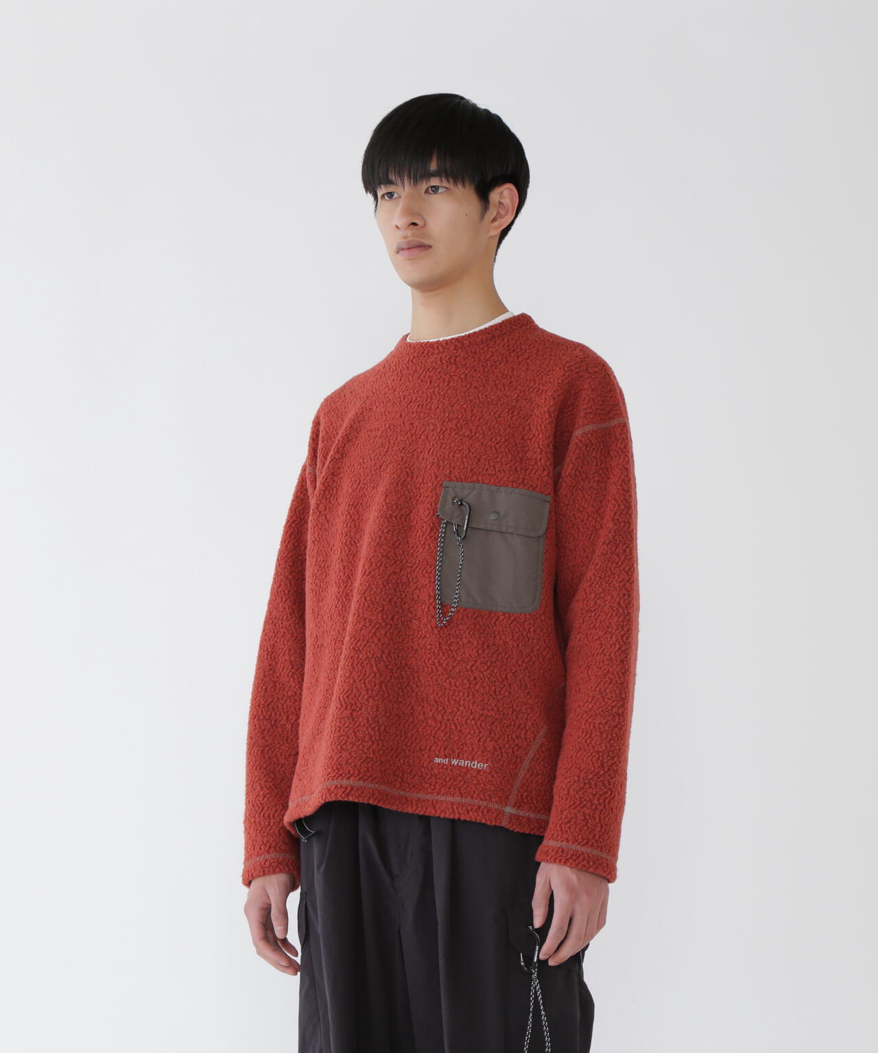 re wool JQ crew neck