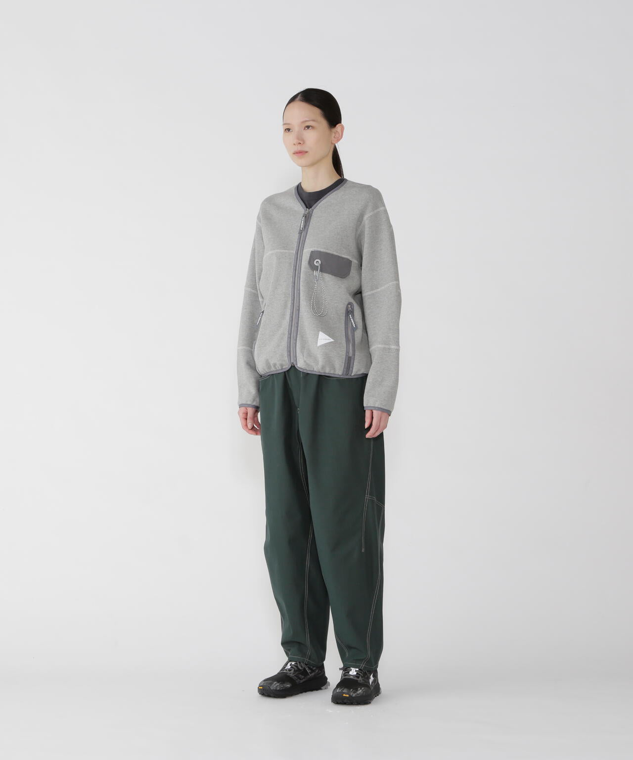 sweat cardigan