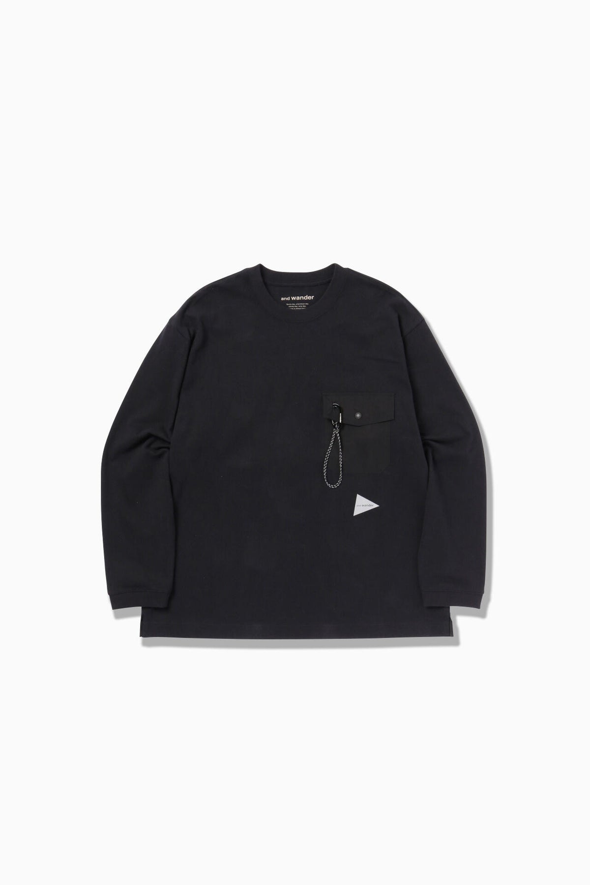 heavy cotton pocket LS T