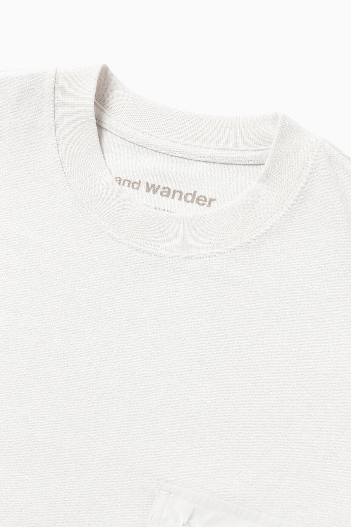 heavy cotton pocket LS T