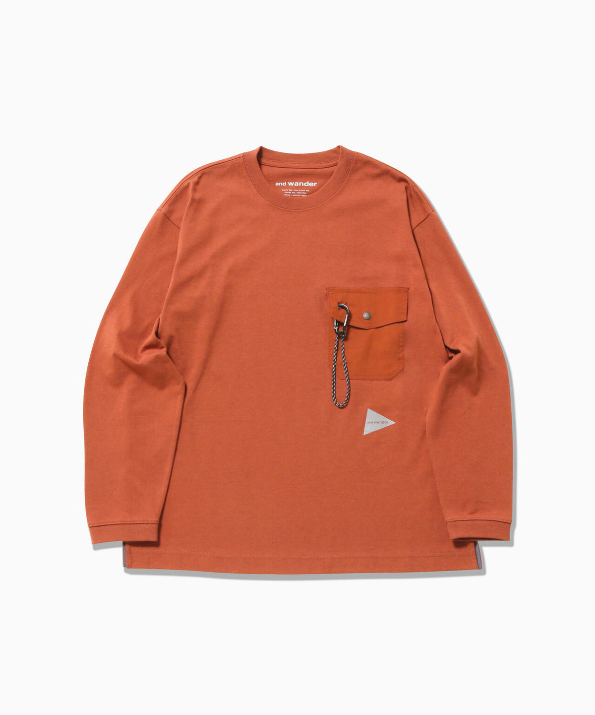 heavy cotton pocket LS T