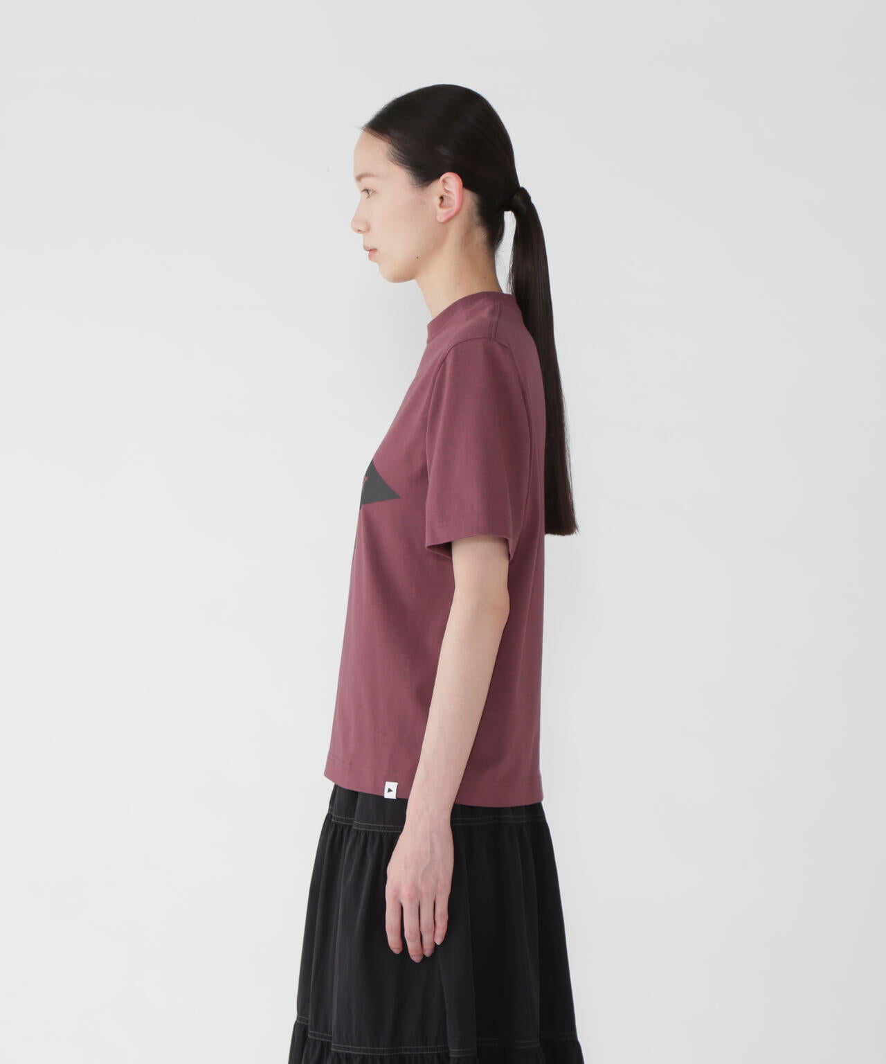 and wander logo SS T | コットン ドライ ロゴTシャツ