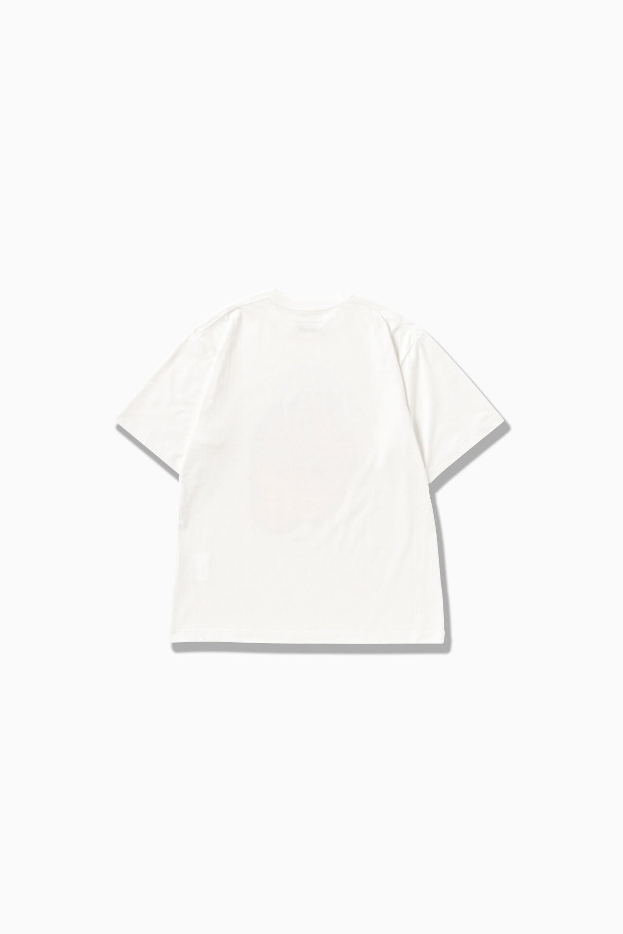 WANDERING printed T | コットン ポリエステル プレーティング天竺 ロゴプリントTシャツ