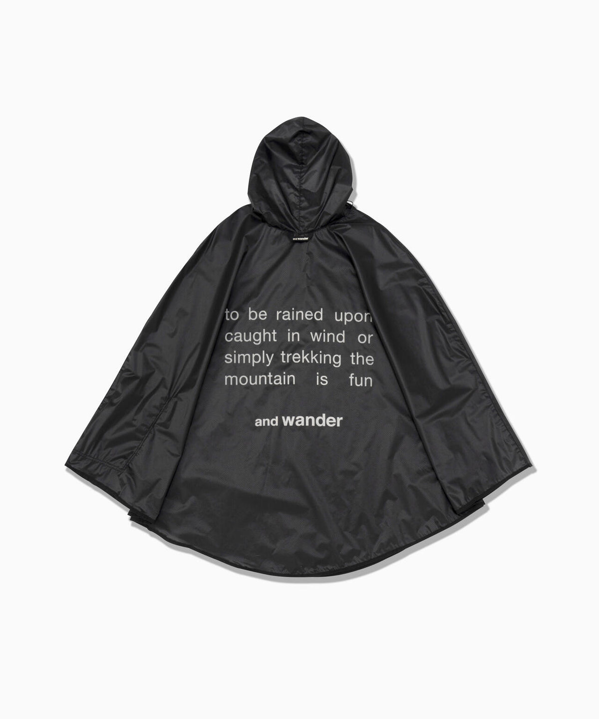 sil poncho | CORDURA ナイロン プルーフ パッカブル ポンチョ