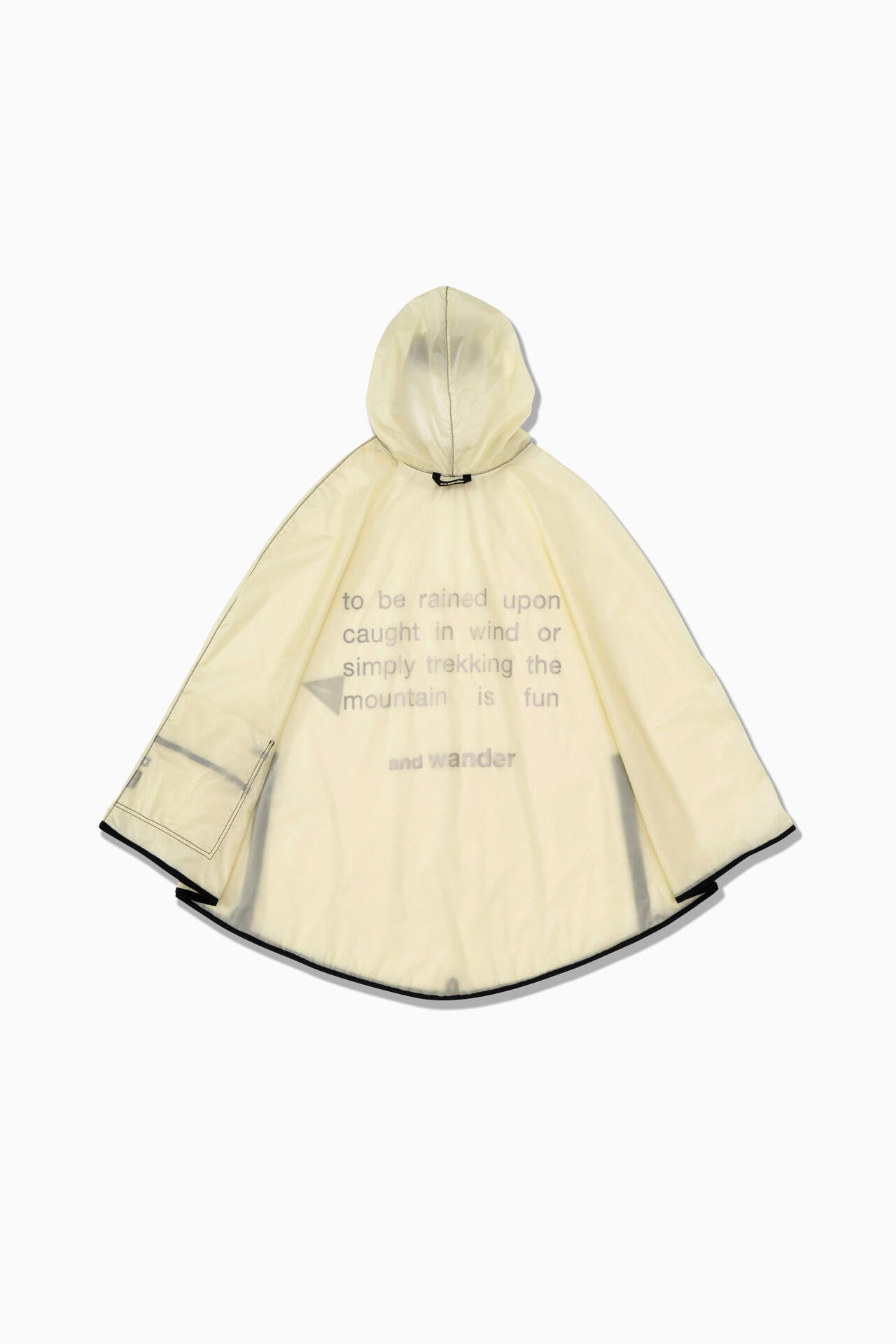 sil poncho | CORDURA ナイロン プルーフ パッカブル ポンチョ