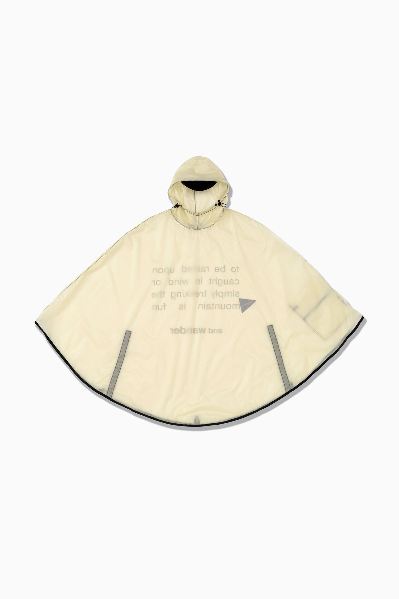 sil poncho | CORDURA ナイロン プルーフ パッカブル ポンチョ