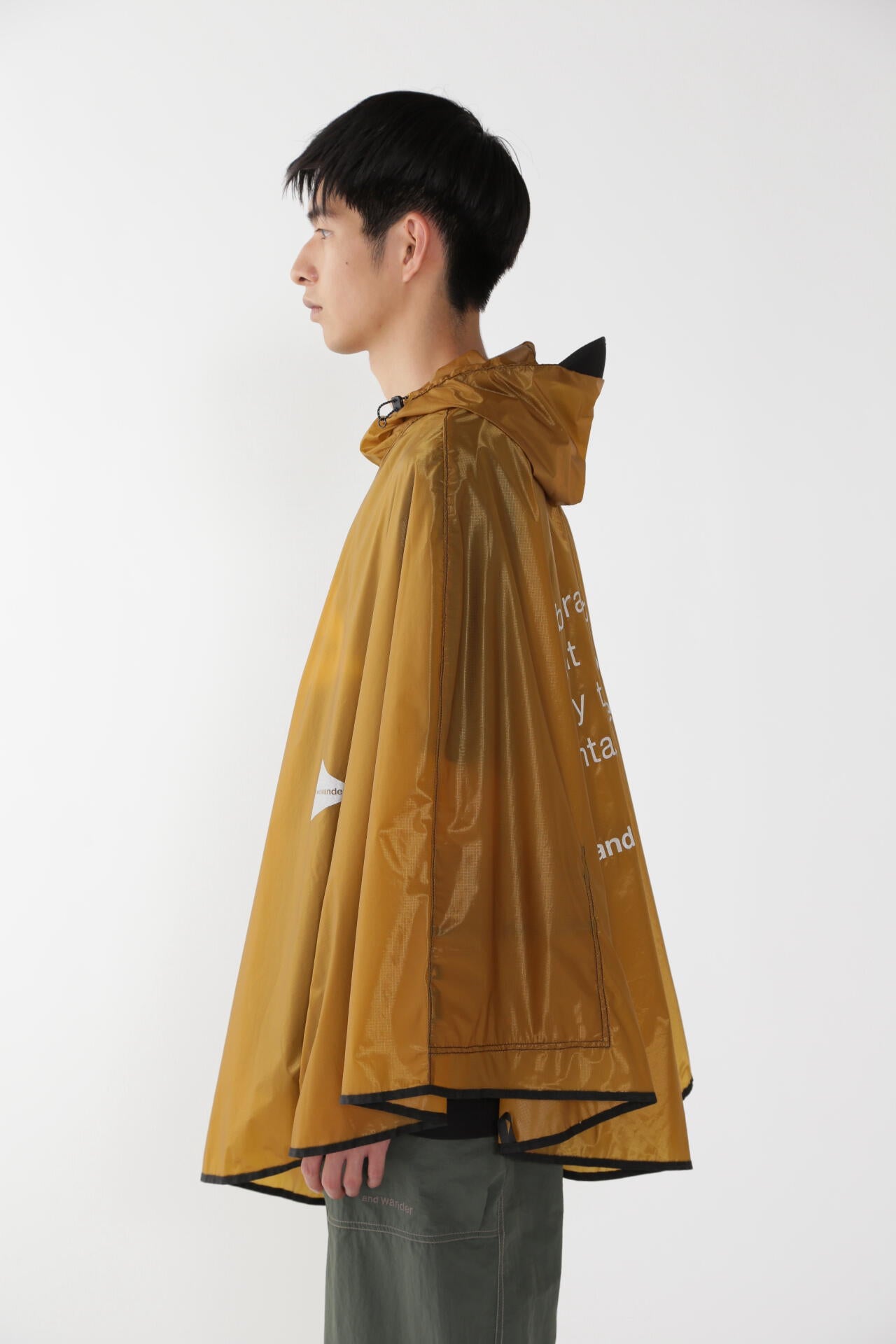 sil poncho | CORDURA ナイロン プルーフ パッカブル ポンチョ