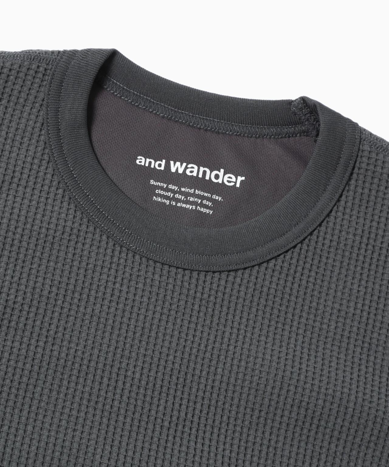 PE waffle long sleeve T