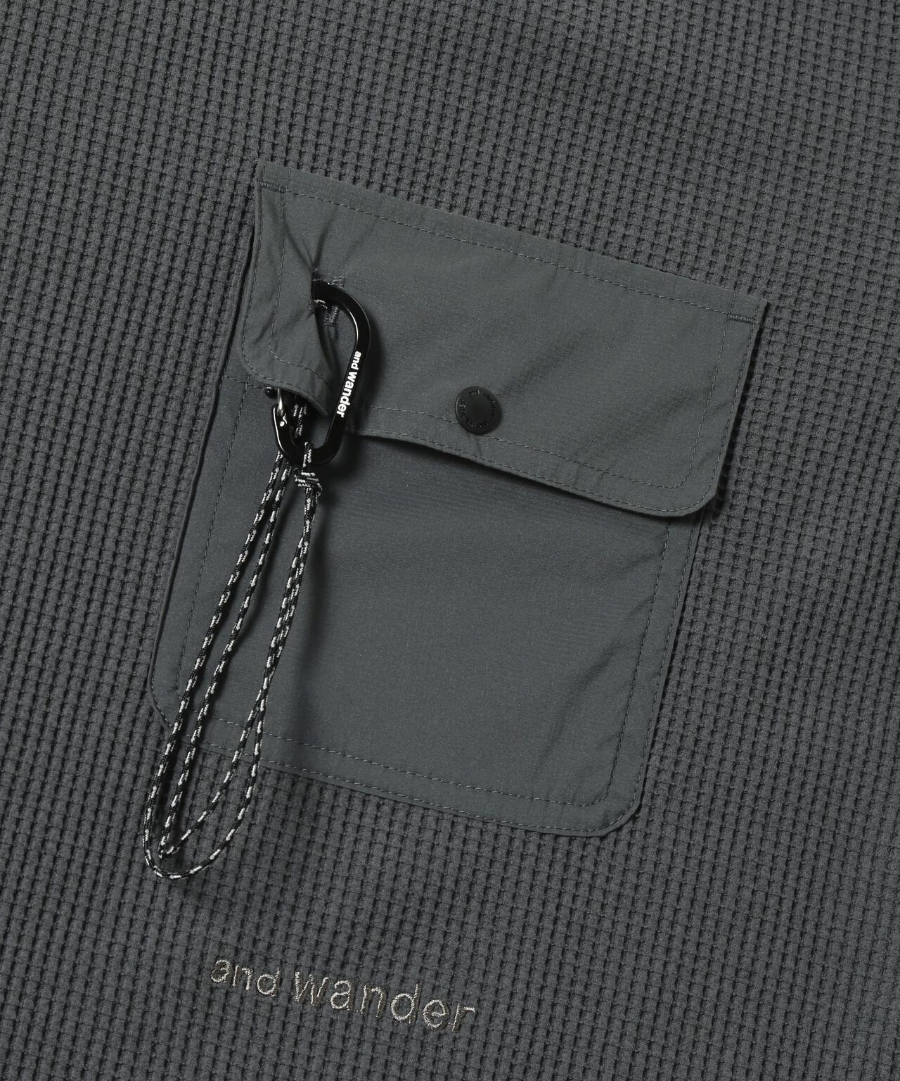 PE waffle long sleeve T