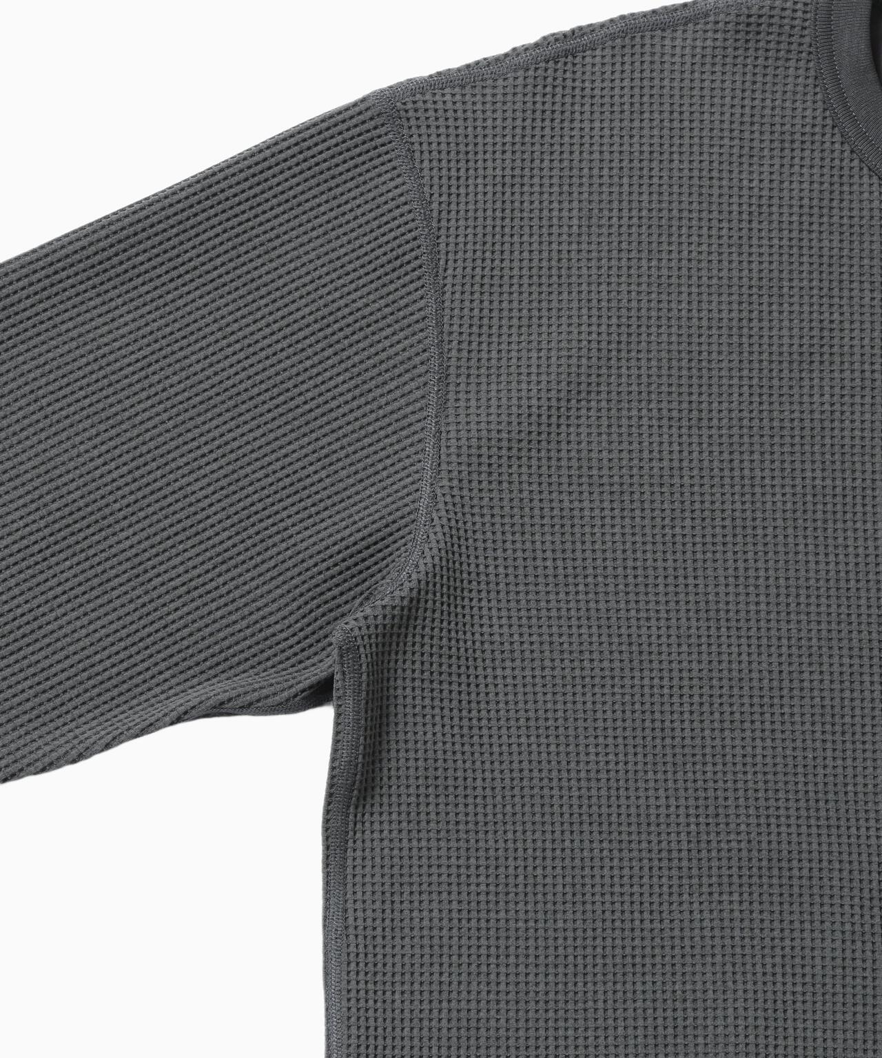 PE waffle long sleeve T