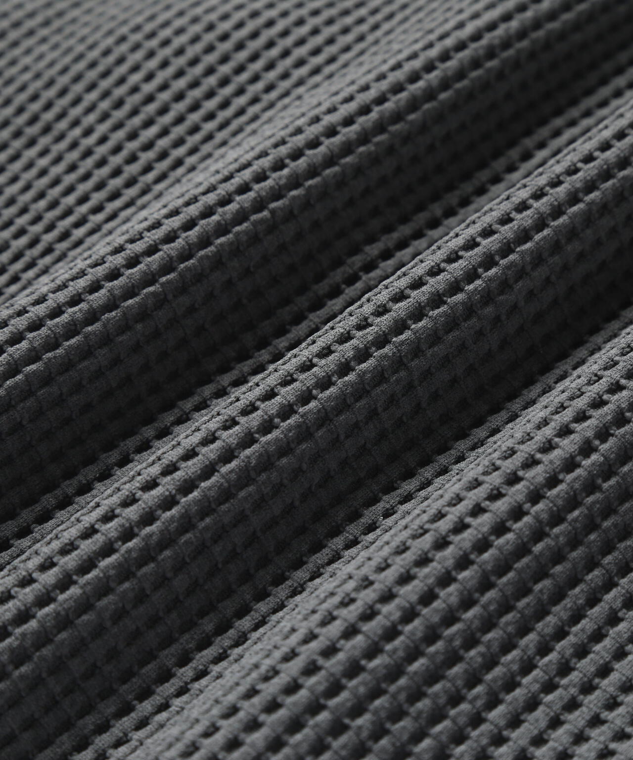 PE waffle long sleeve T