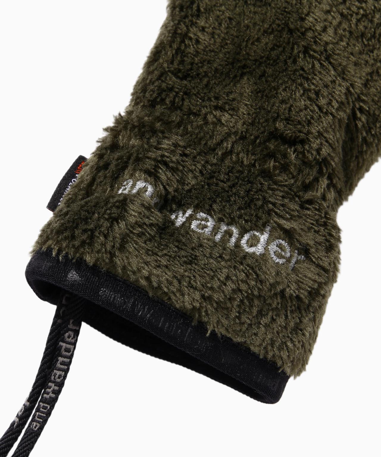 high loft fleece glove