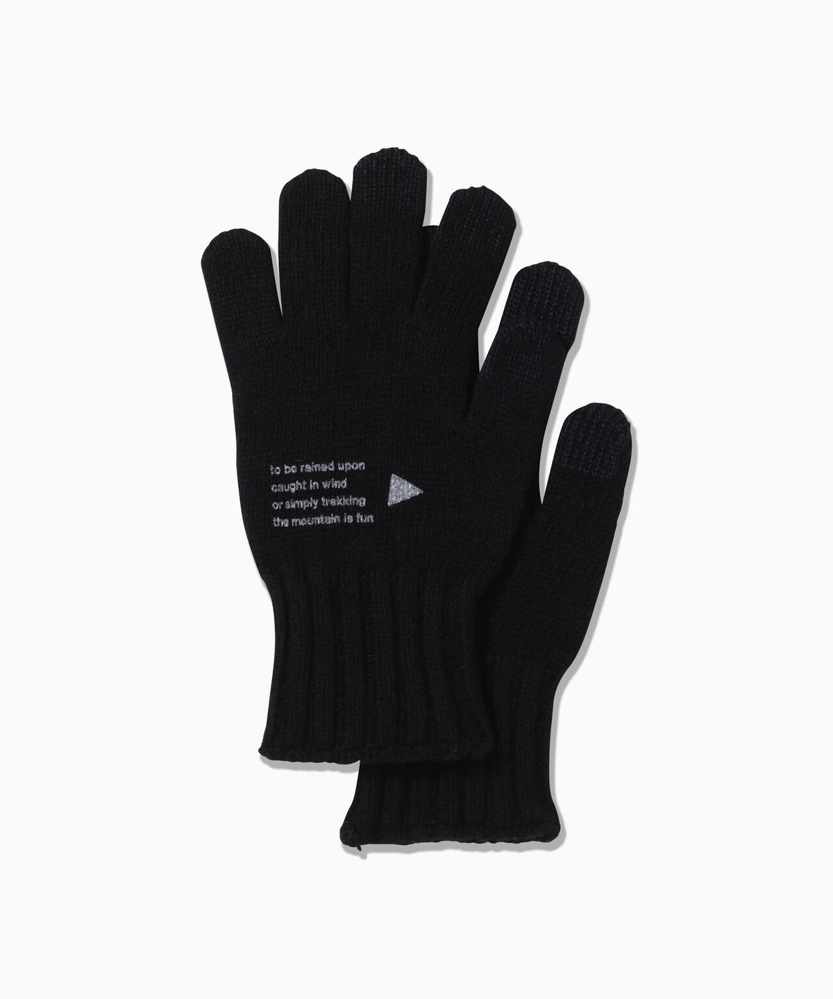wool knit glove
