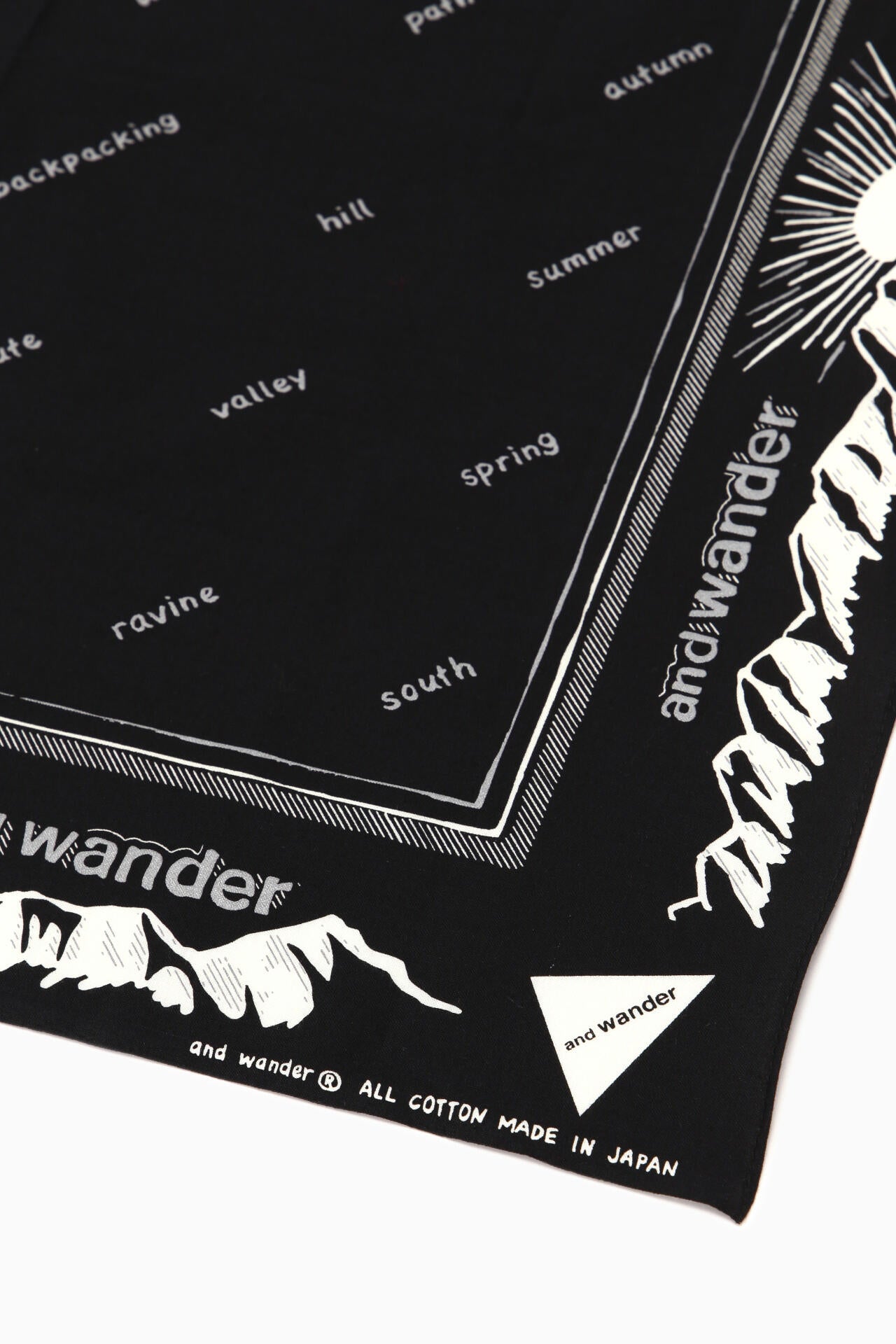 reflective words bandanna