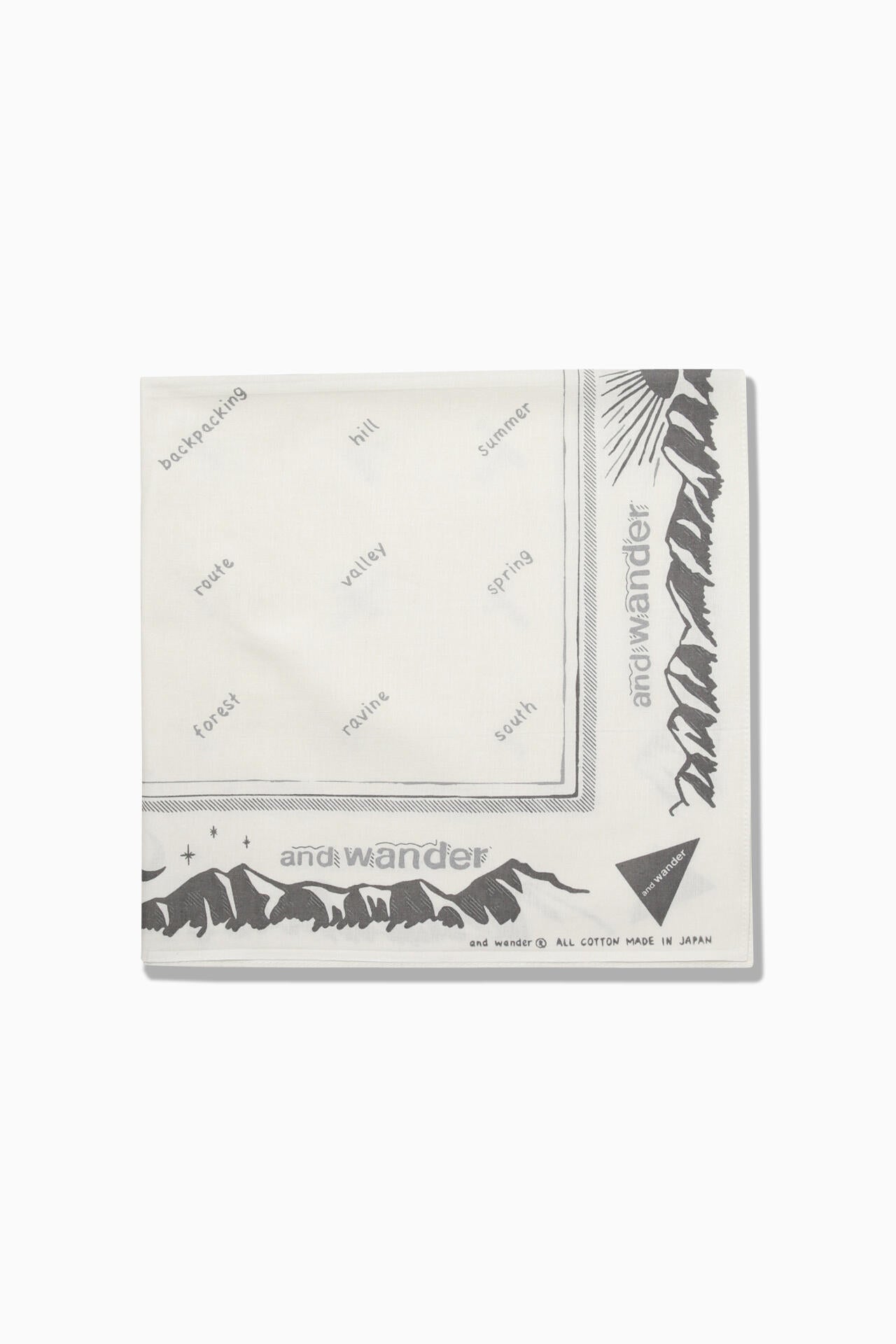 reflective words bandanna