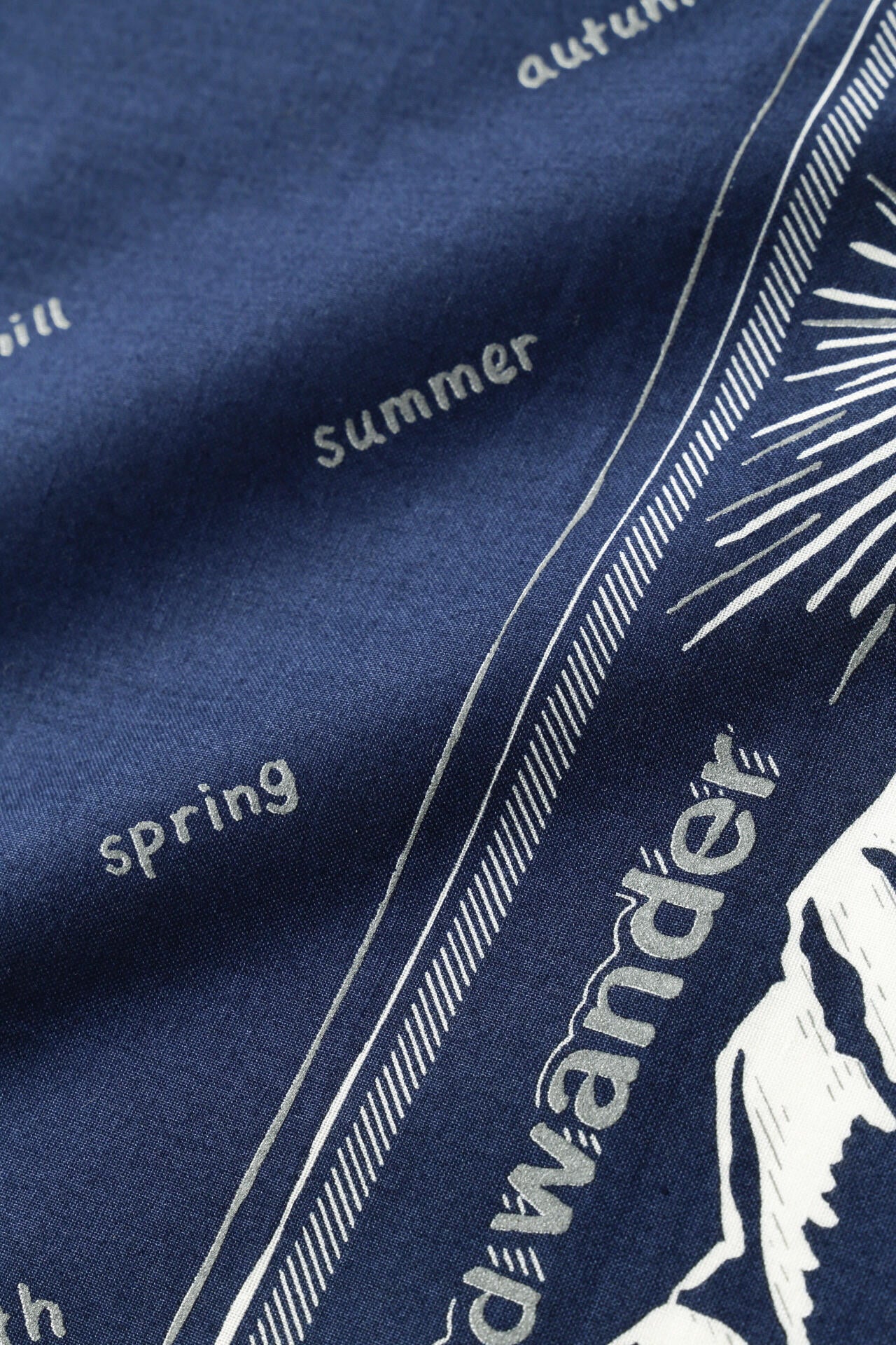 reflective words bandanna