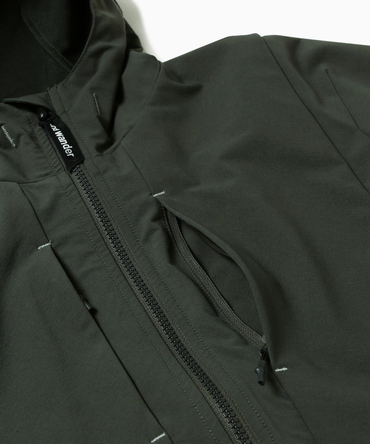 light stretch shell jacket | ウォータープルーフ ストレッチ ナイロン シェルジャケット