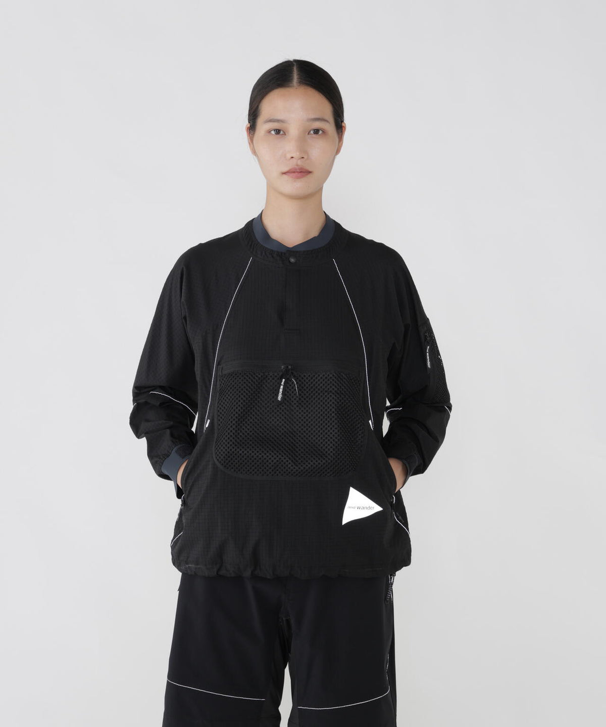 breath rip pullover jacket | リップストップ ウォータープルーフ プルオーバージャケット