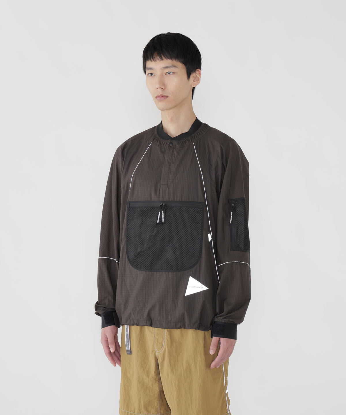 breath rip pullover jacket | リップストップ ウォータープルーフ プルオーバージャケット