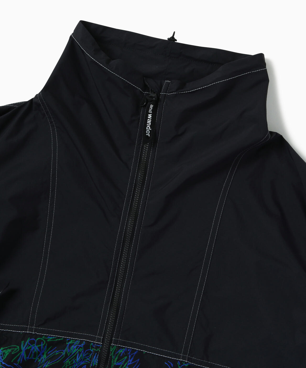 printed wind vest