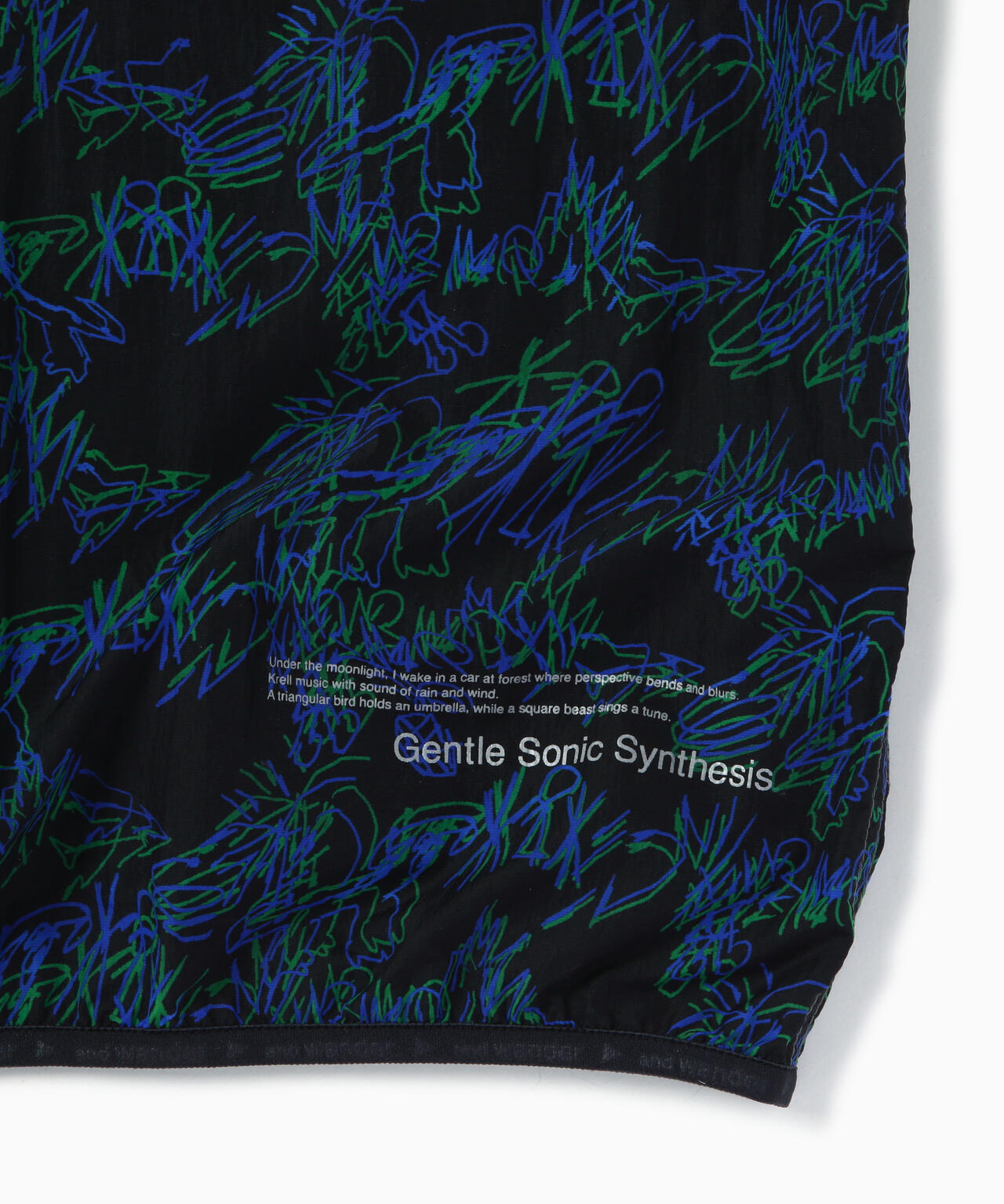 printed wind vest