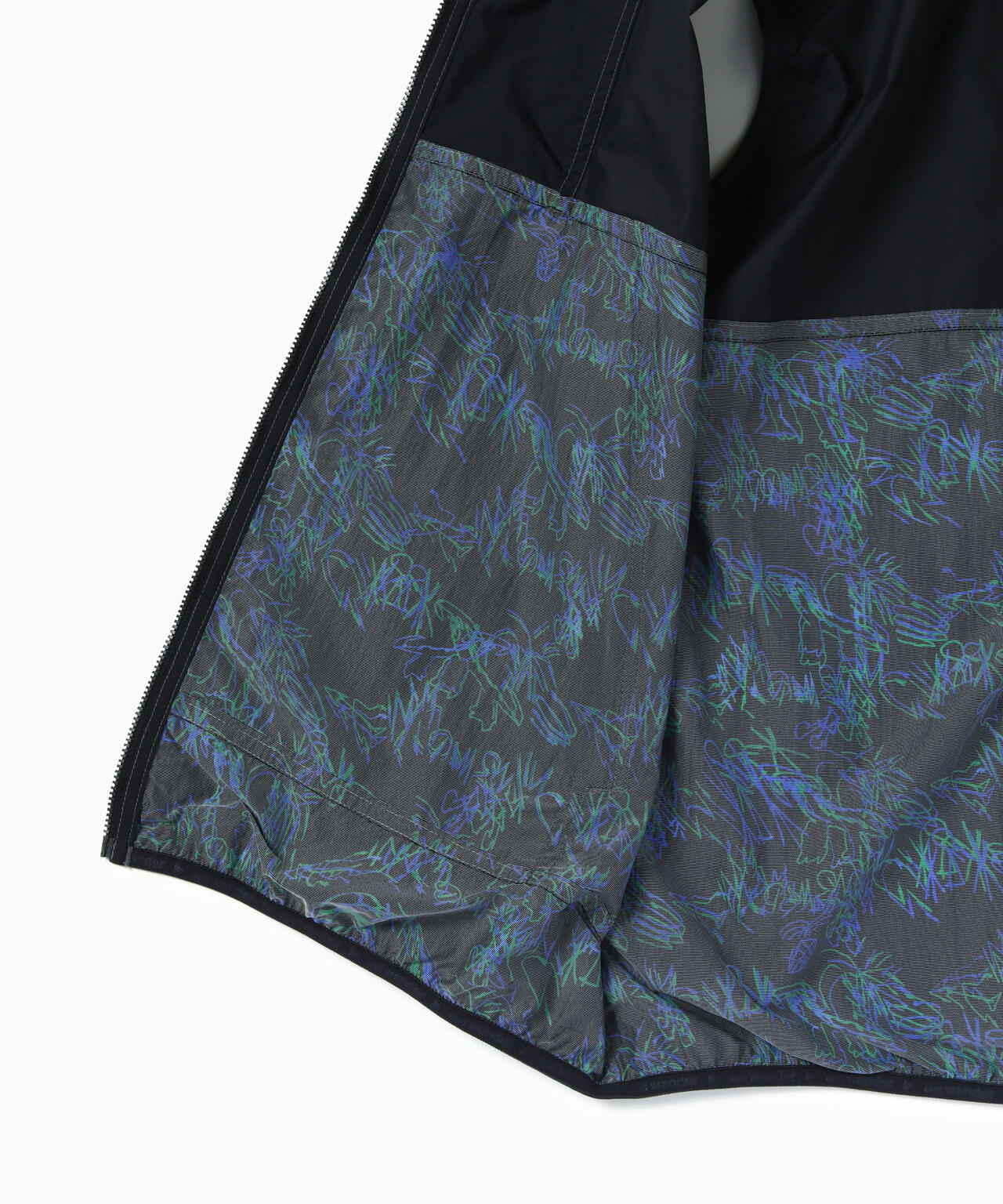 printed wind vest