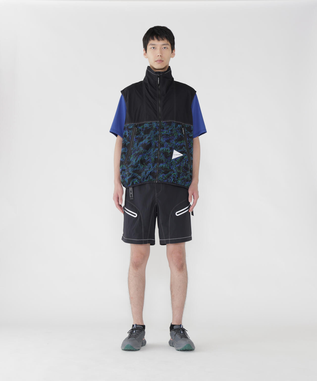 printed wind vest