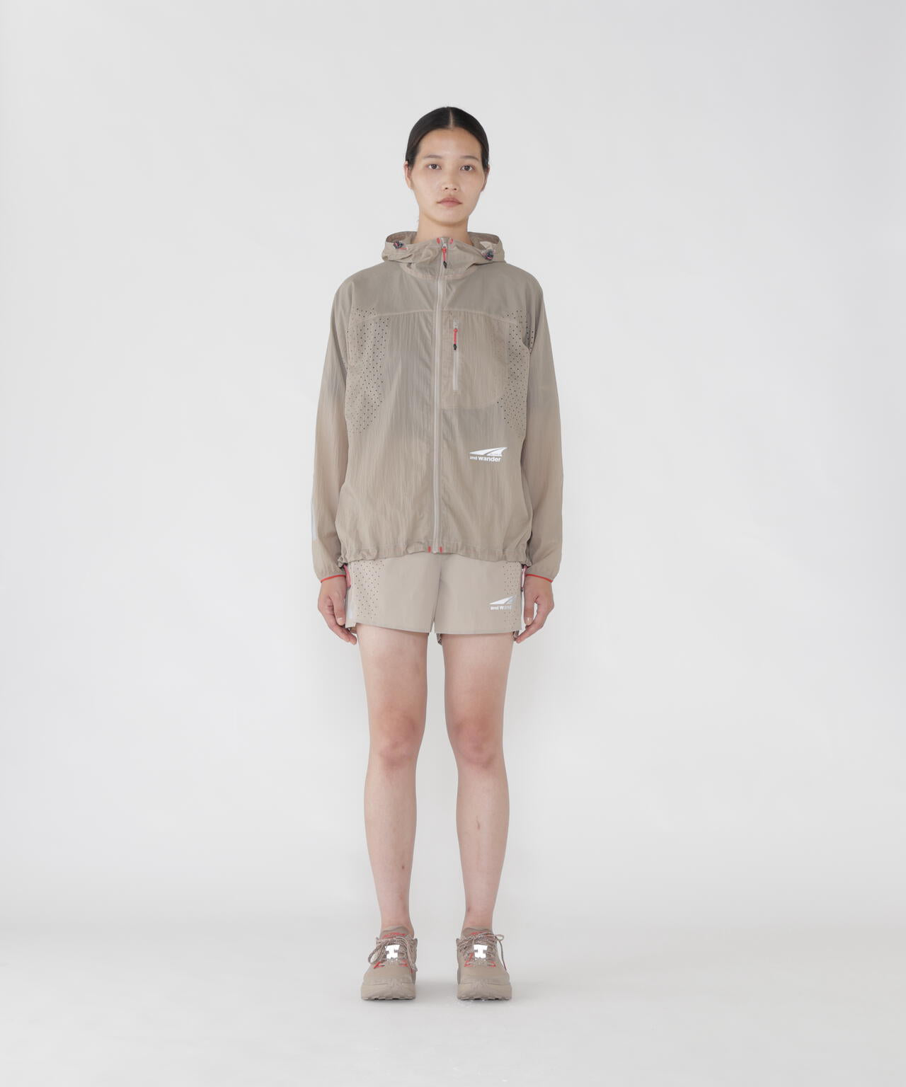 Altra × and wander ventilation wind jacket
