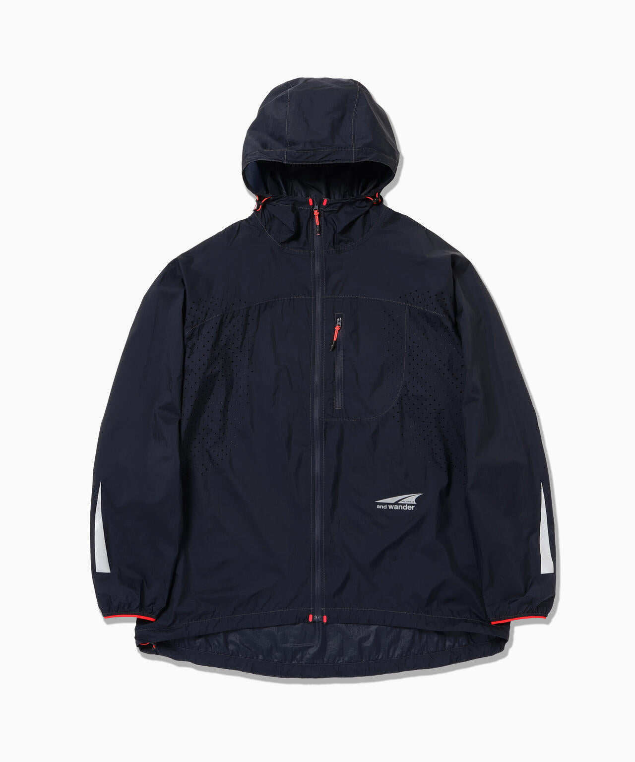 Altra × and wander ventilation wind jacket