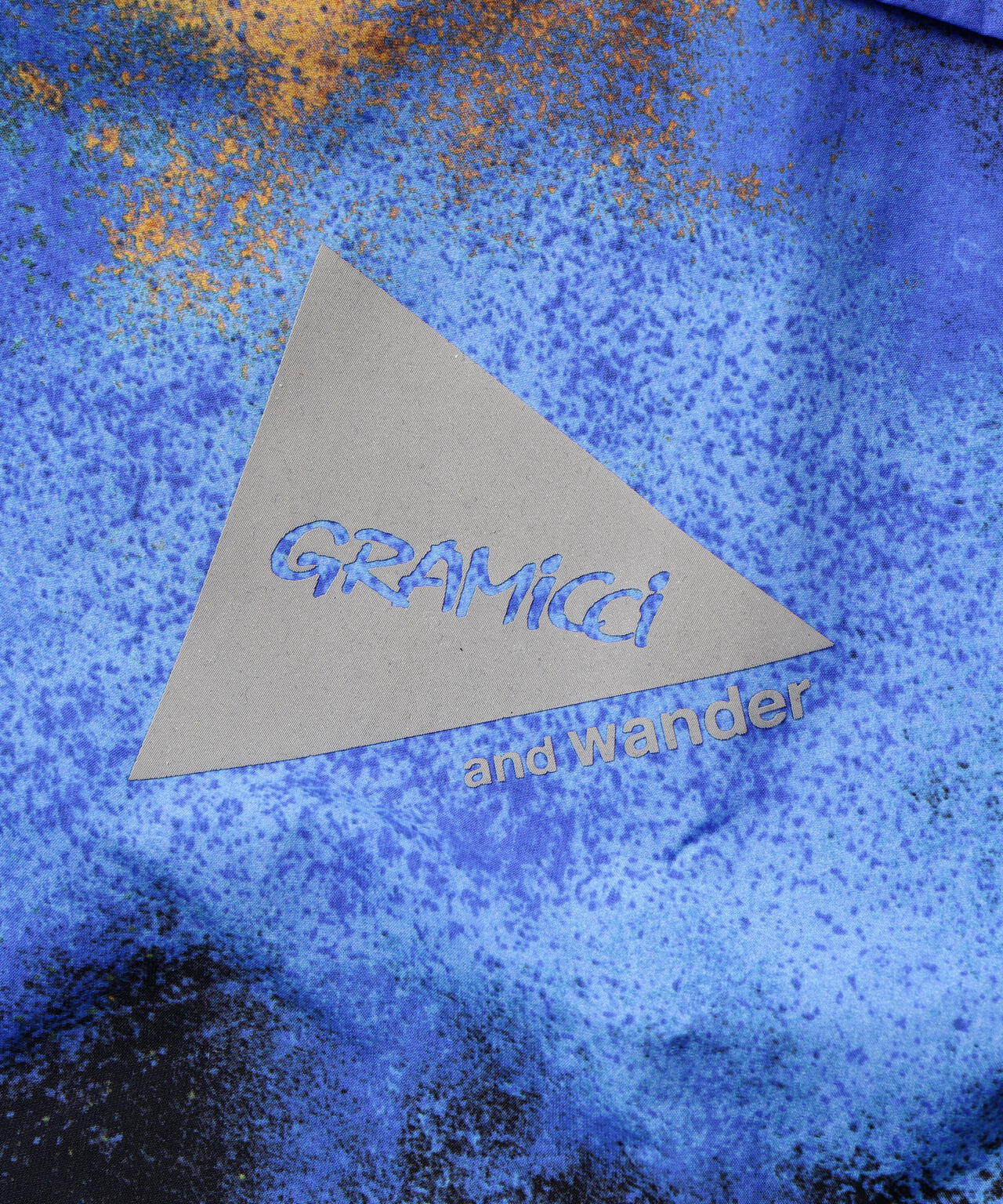 Gramicci × and wander brushed nylon jacket