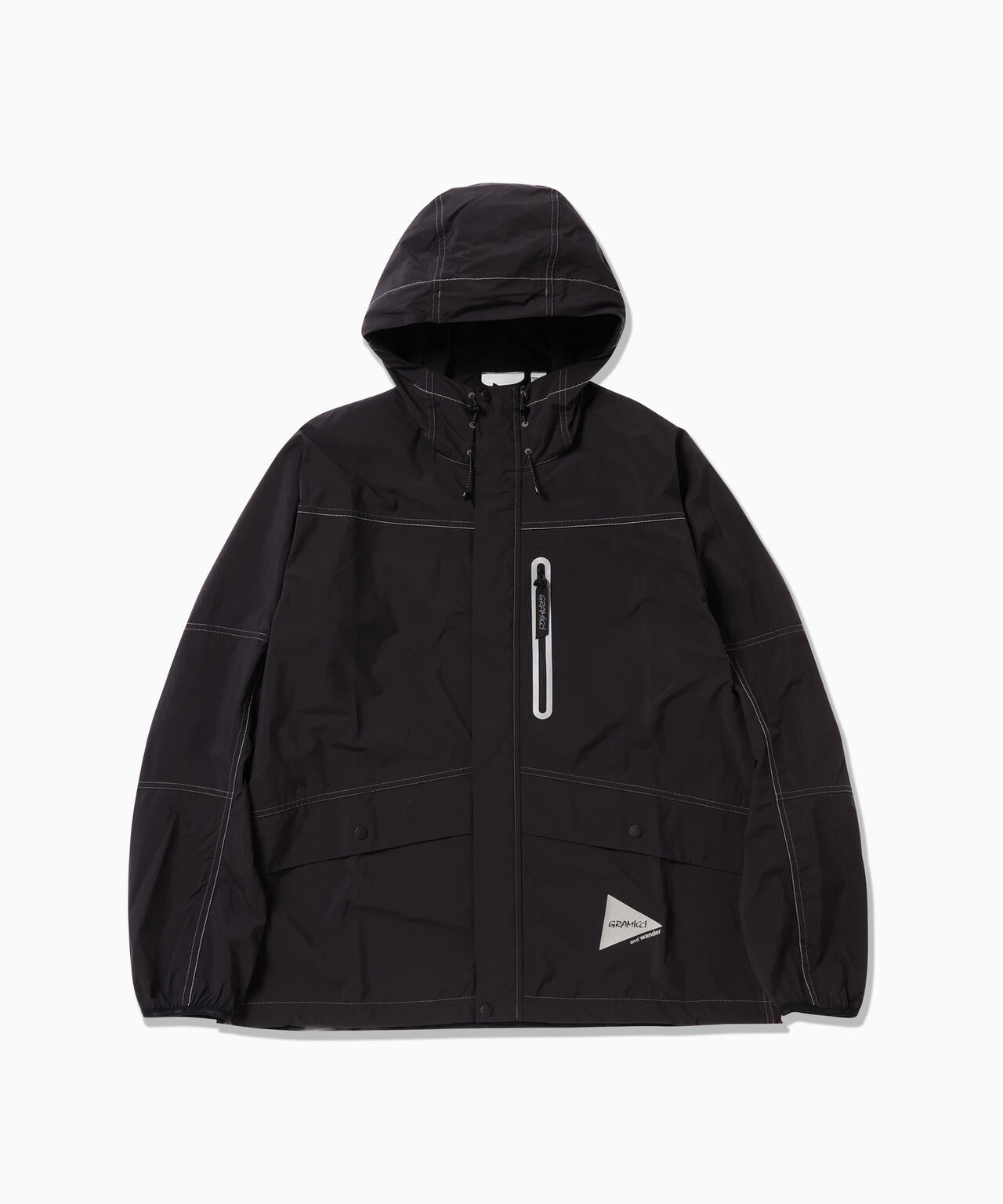 Gramicci × and wander brushed nylon jacket