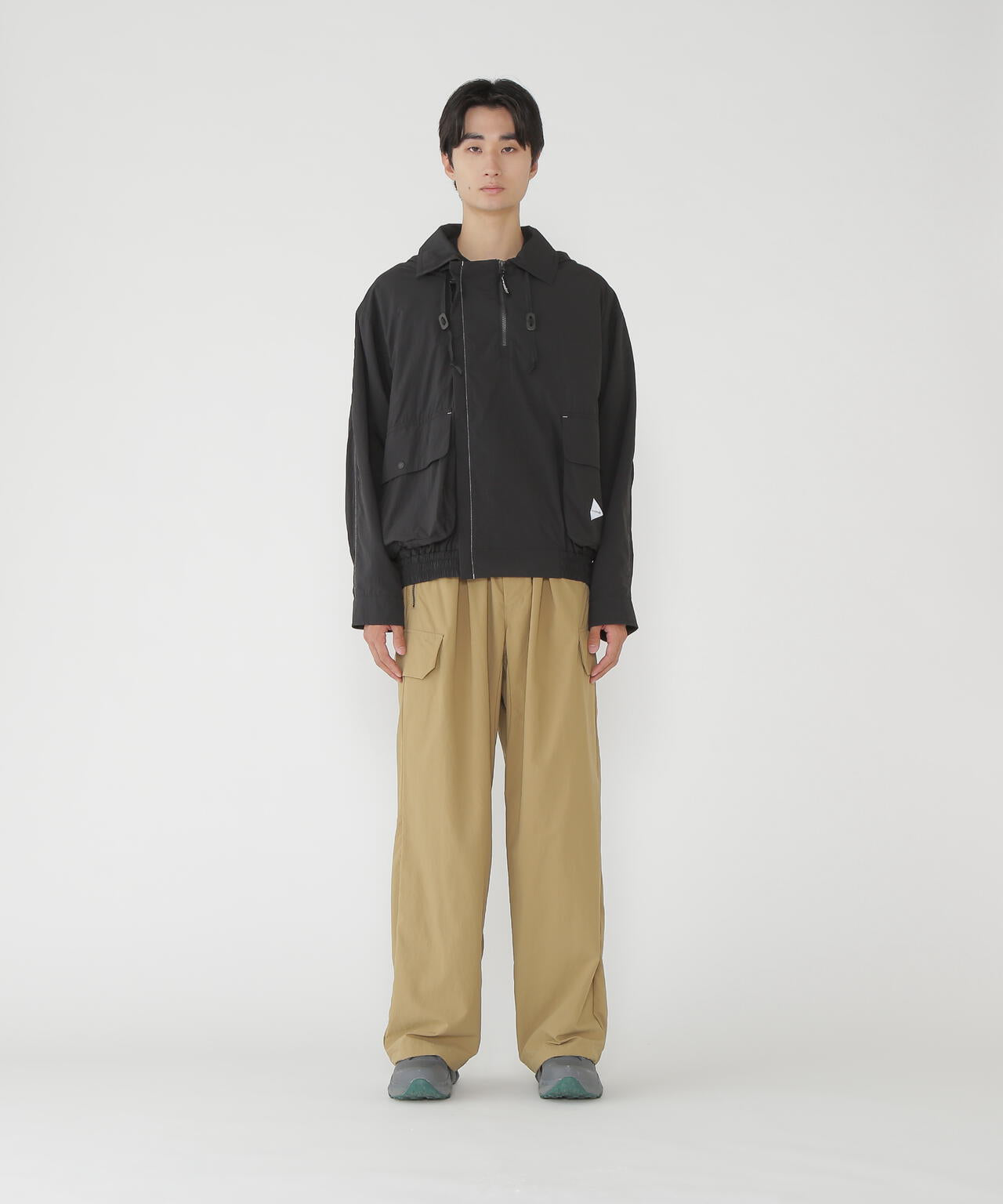 water repellent light jacket 2 | プルーフ ナイロン フライトジャケット