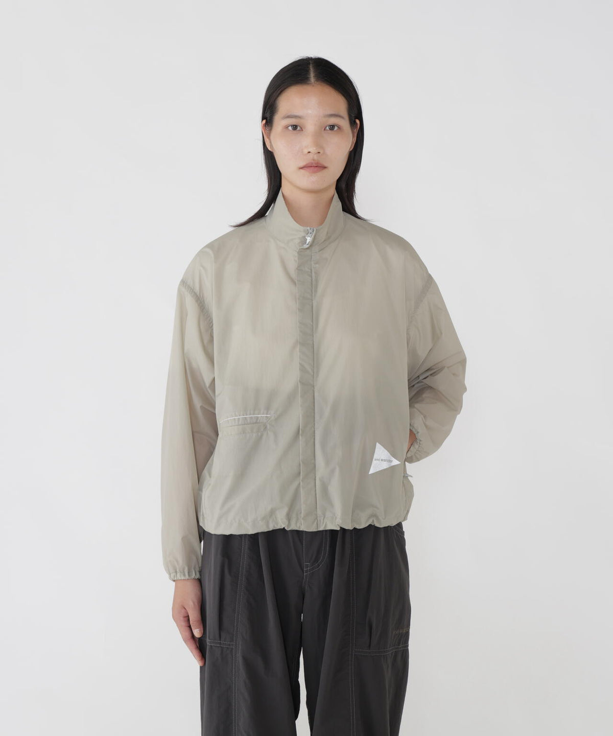 oversized rip jacket | ウォータープルーフ ナイロン リップストップ オーバーサイズジャケット
