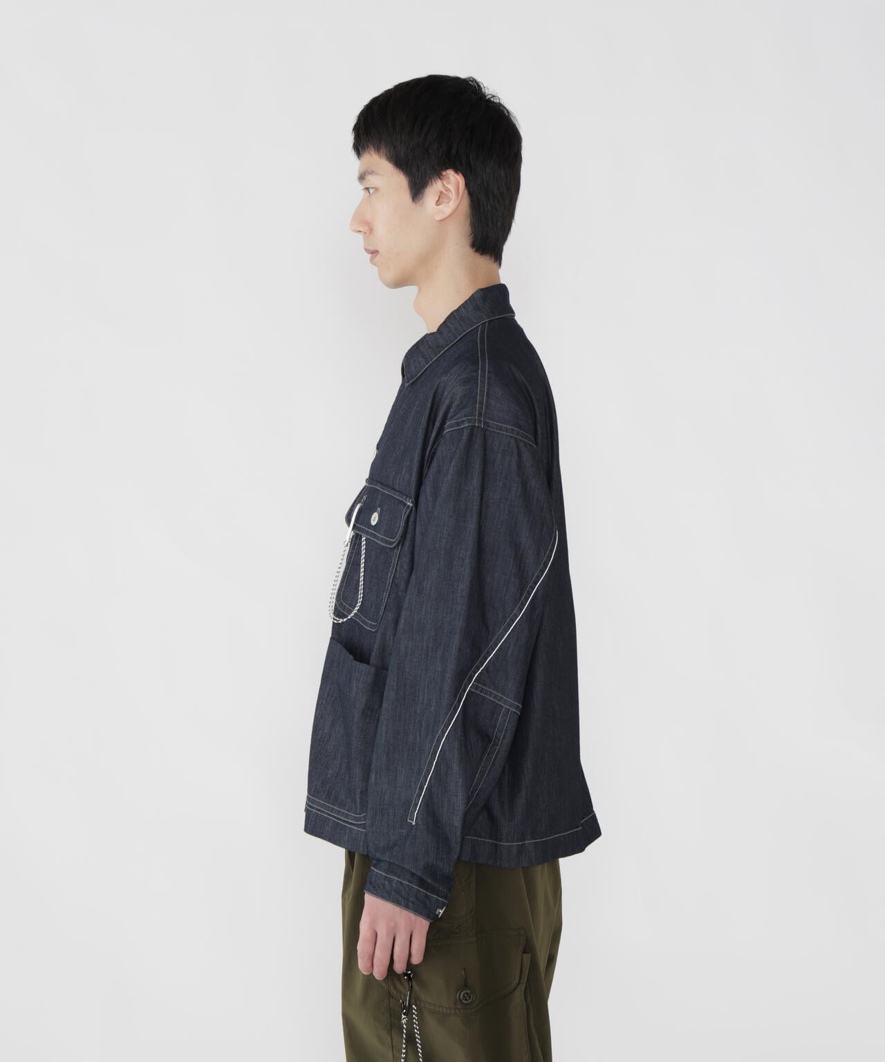 dry easy denim shirts jacket