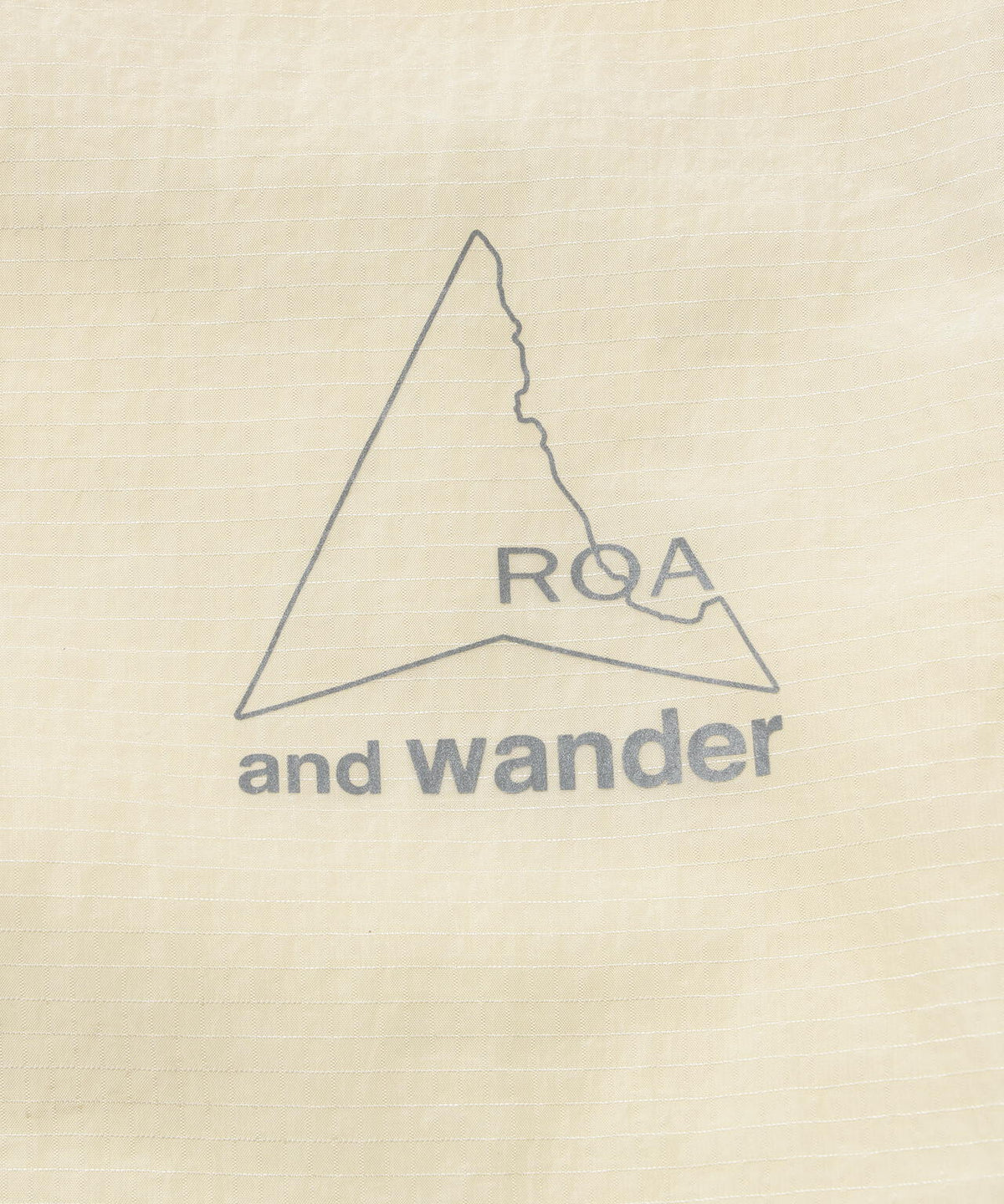 ROA × and wander ripstop wind jacket