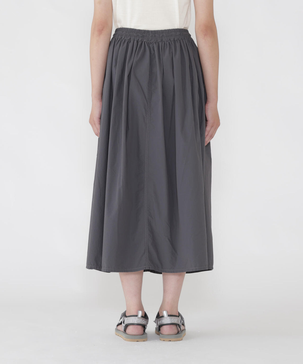 CORDURA cotton rip skirt (W) | コットン リップストップ ロングスカート