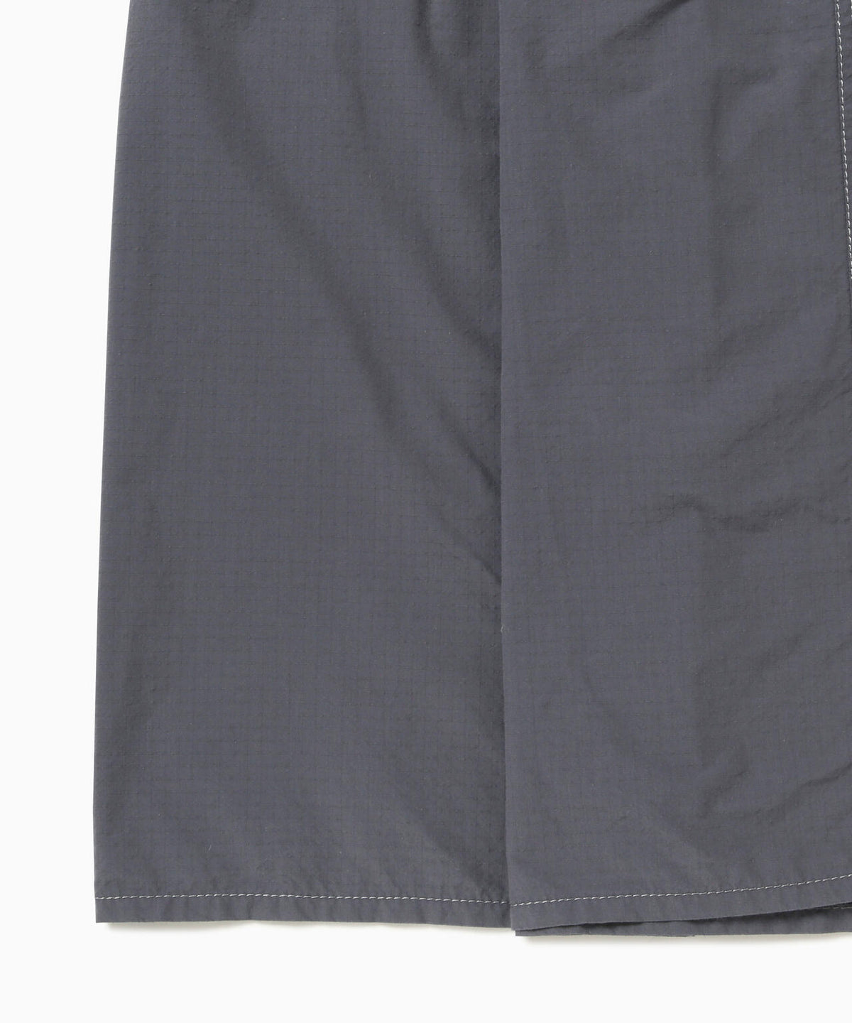 CORDURA cotton rip skirt (W) | コットン リップストップ ロングスカート