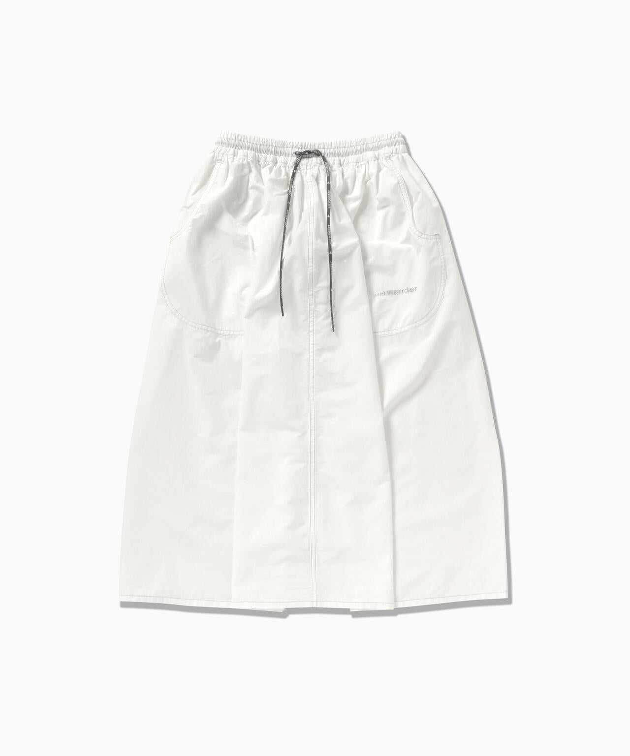 CORDURA cotton rip skirt (W) | コットン リップストップ ロングスカート
