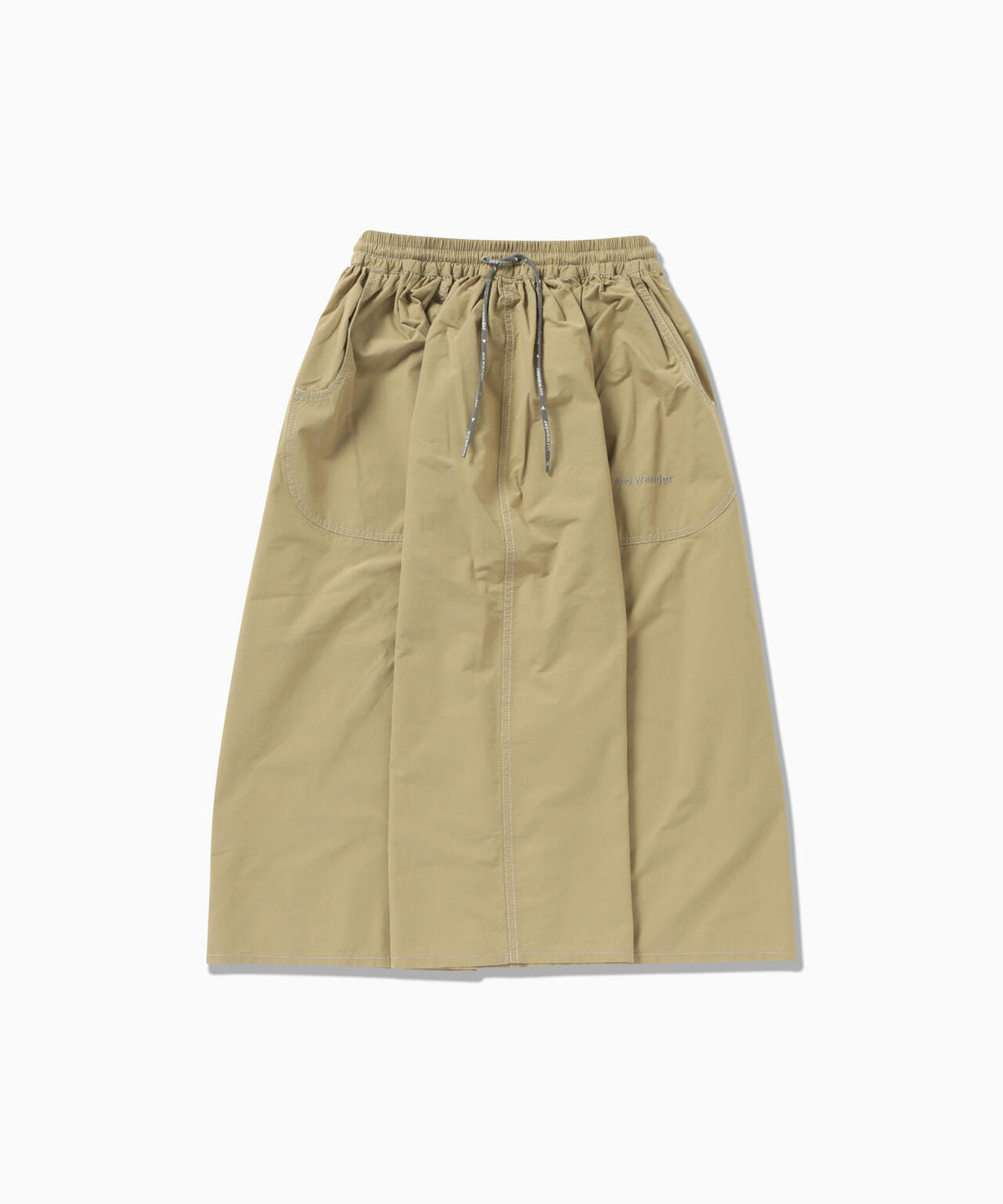 CORDURA cotton rip skirt (W) | コットン リップストップ ロングスカート