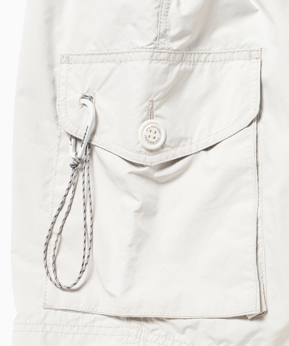 oversized cargo short pants (M) | ポリエステル ナイロン ウォータープルーフ カーゴワイドショートパンツ