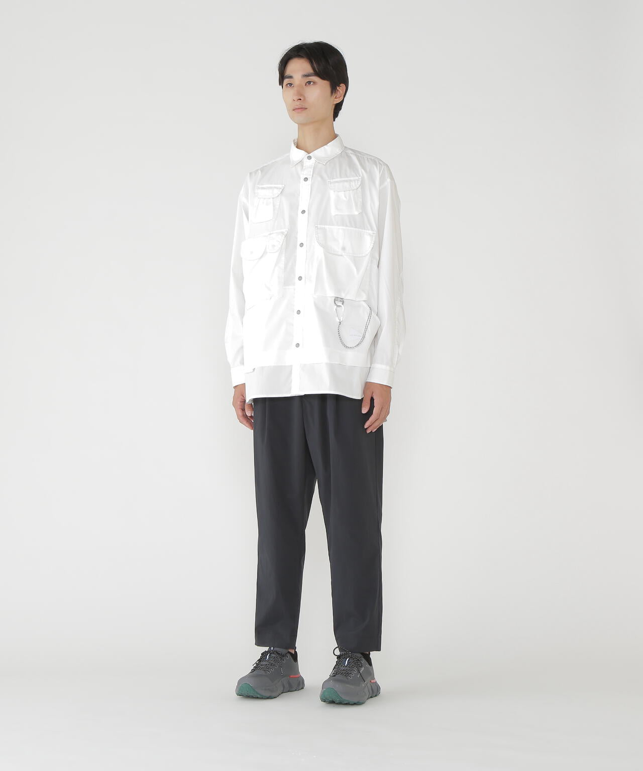 multi pocket LS shirt (M)
