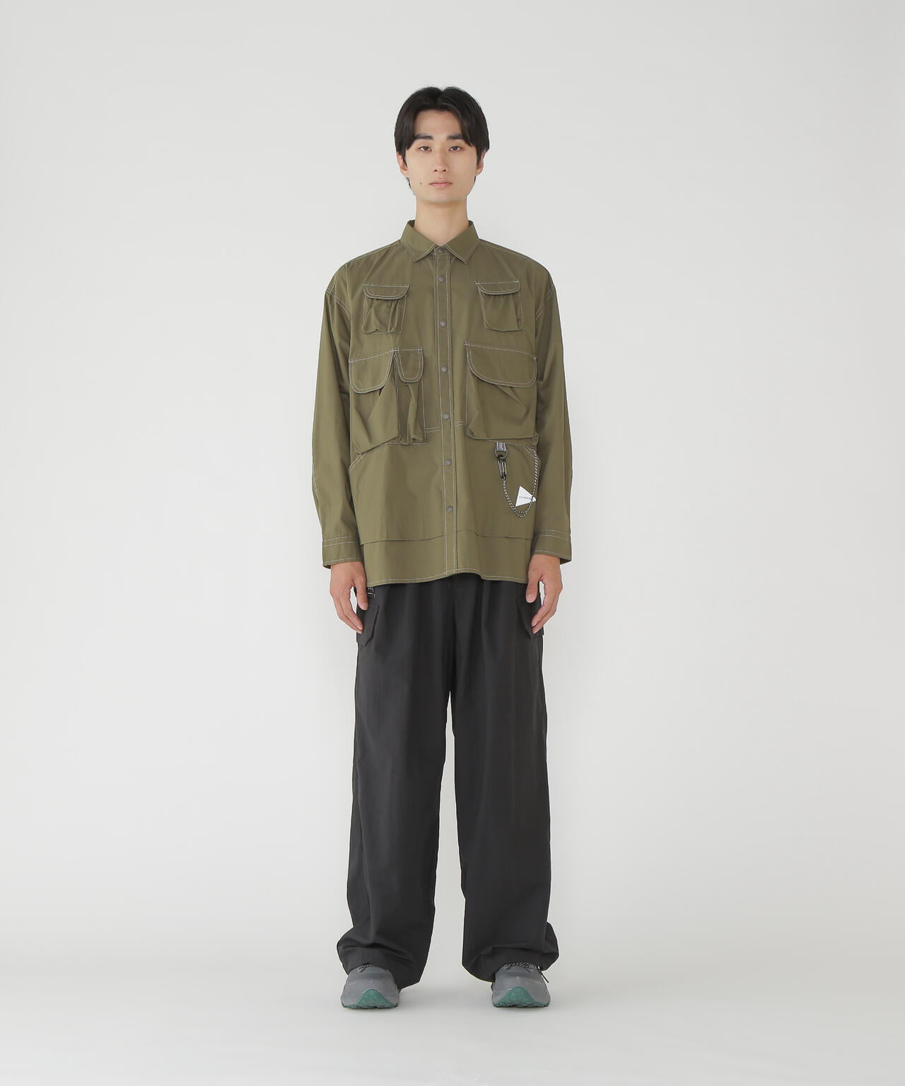 multi pocket LS shirt (M)