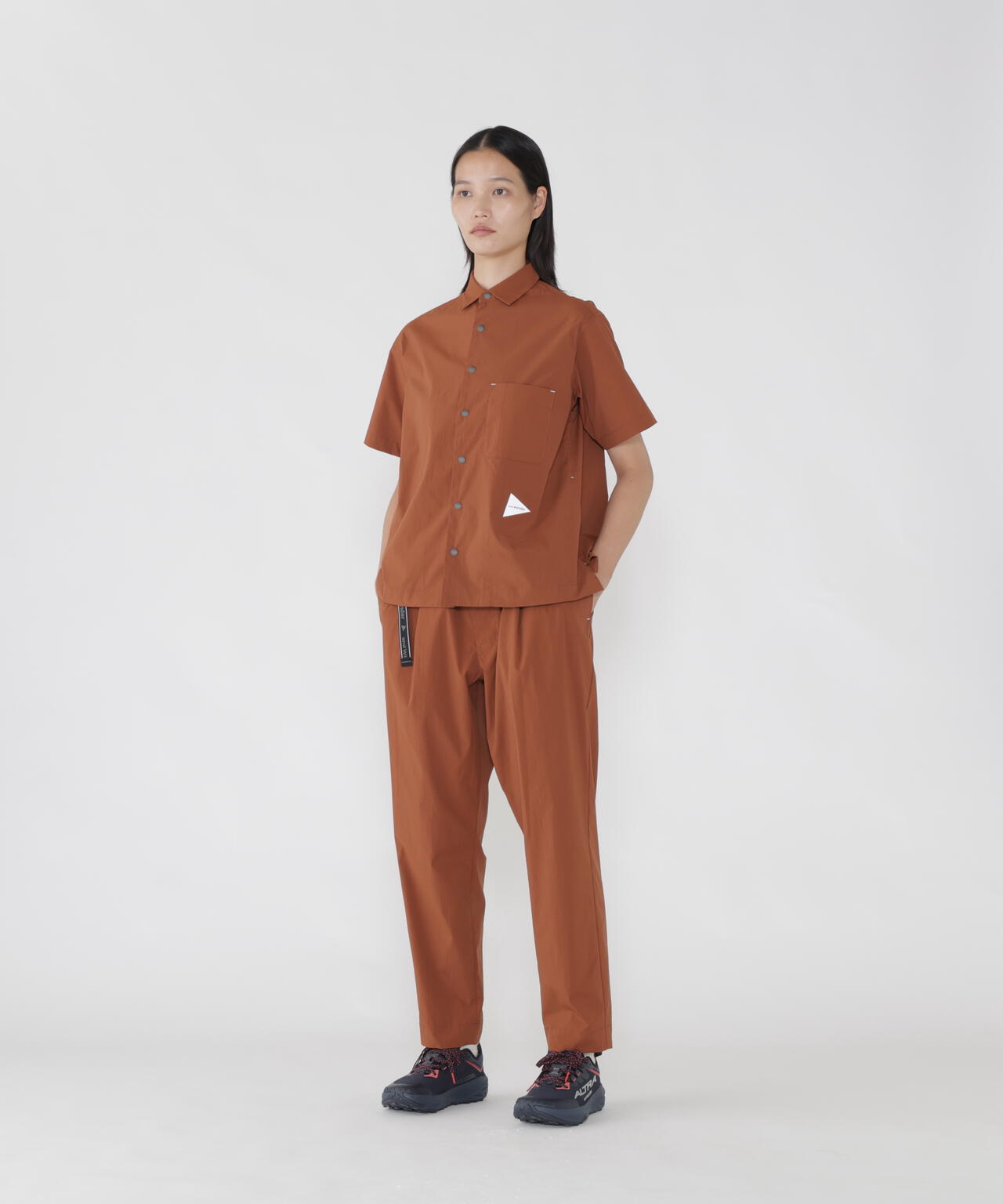 UV cut stretch SS shirt