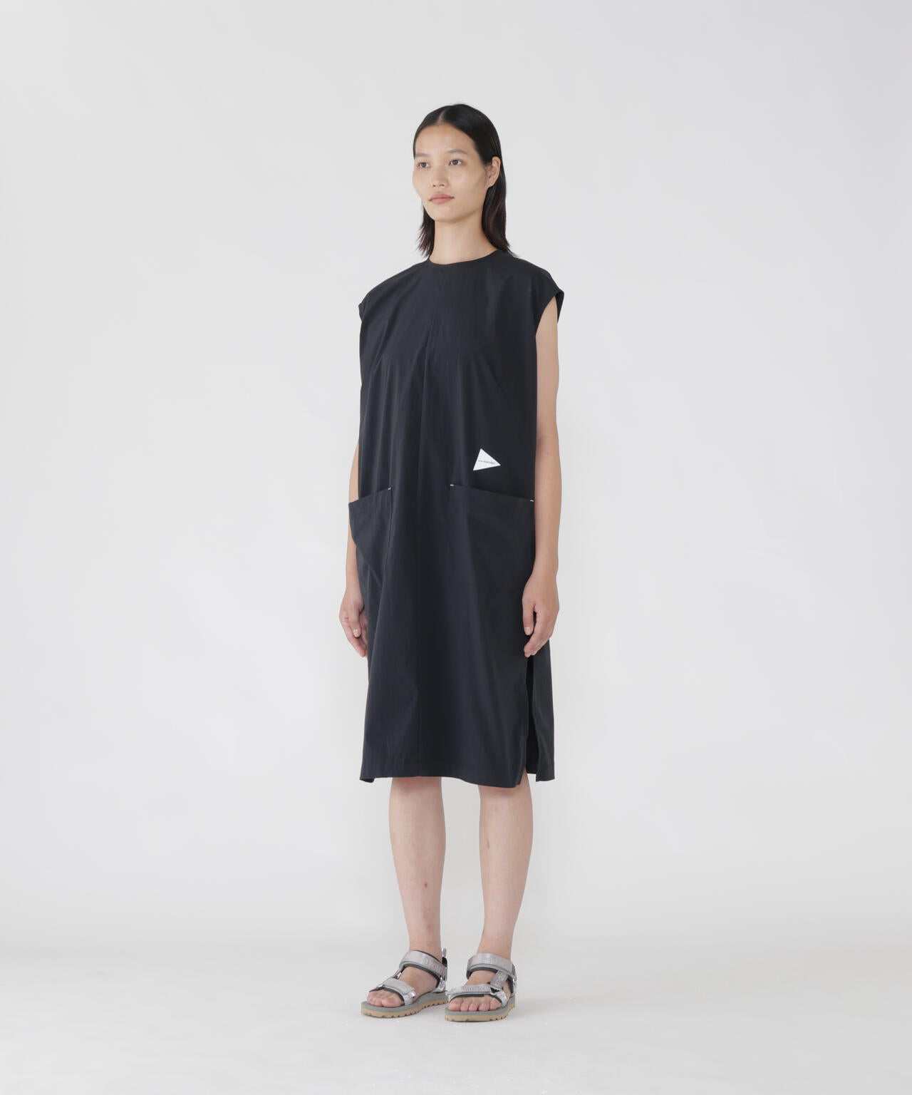 UV cut stretch SS dress (W)